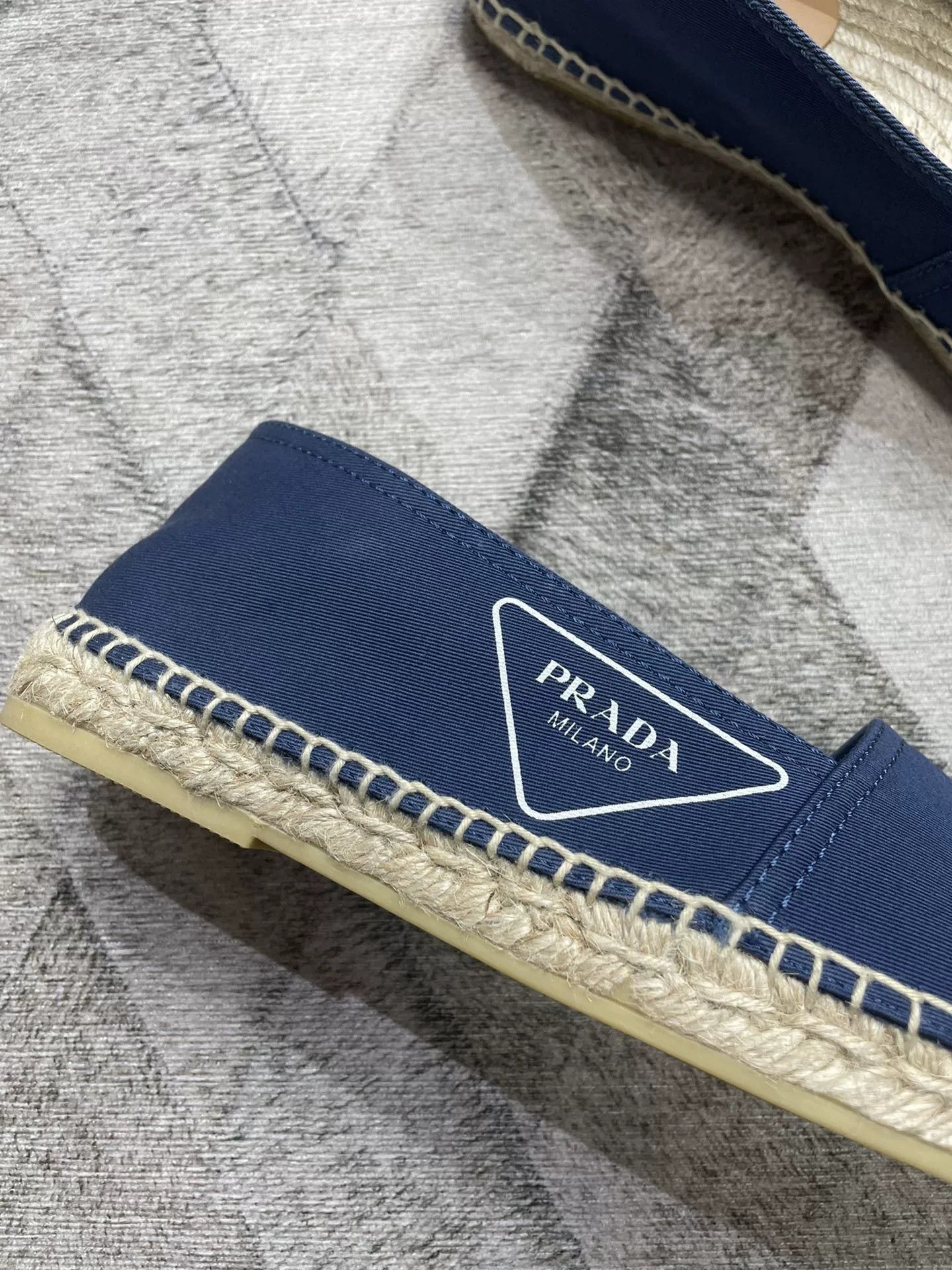 Prada Prada Triangle Logo Espadrilles New Size US 6 / EU 39 - 3 Thumbnail