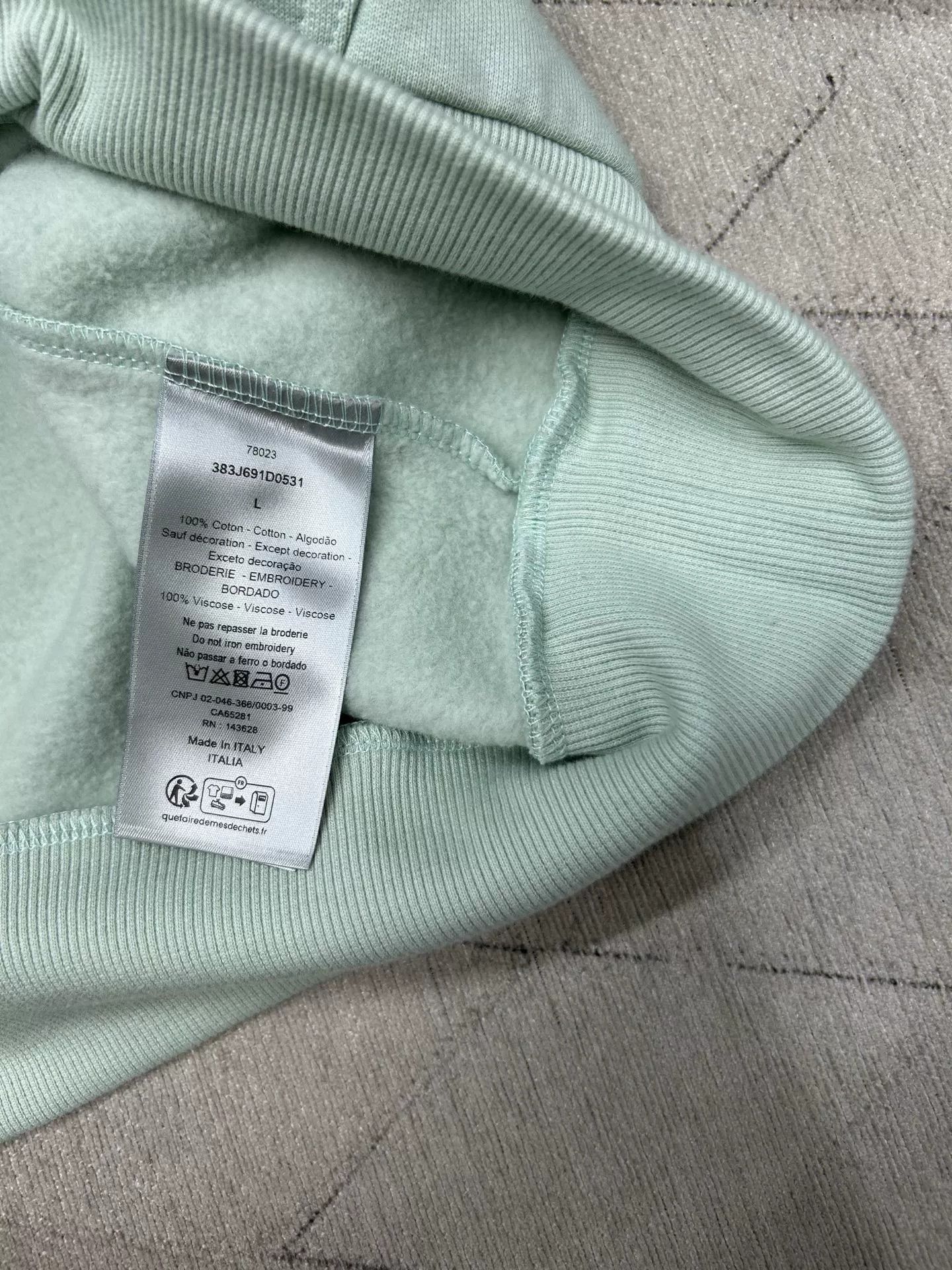 Dior Dior 24AW CD Embroidery Sweatshirt Size US XL / EU 56 / 4 - 3 Thumbnail