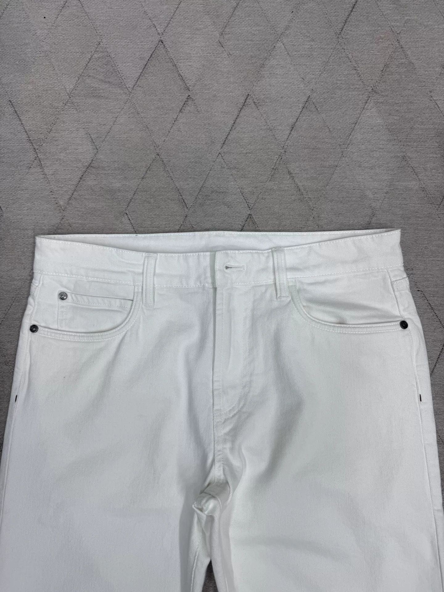 Loro Piana Loro Piana White Jeans Size 32 Size US 32 / EU 48 - 2 Thumbnail