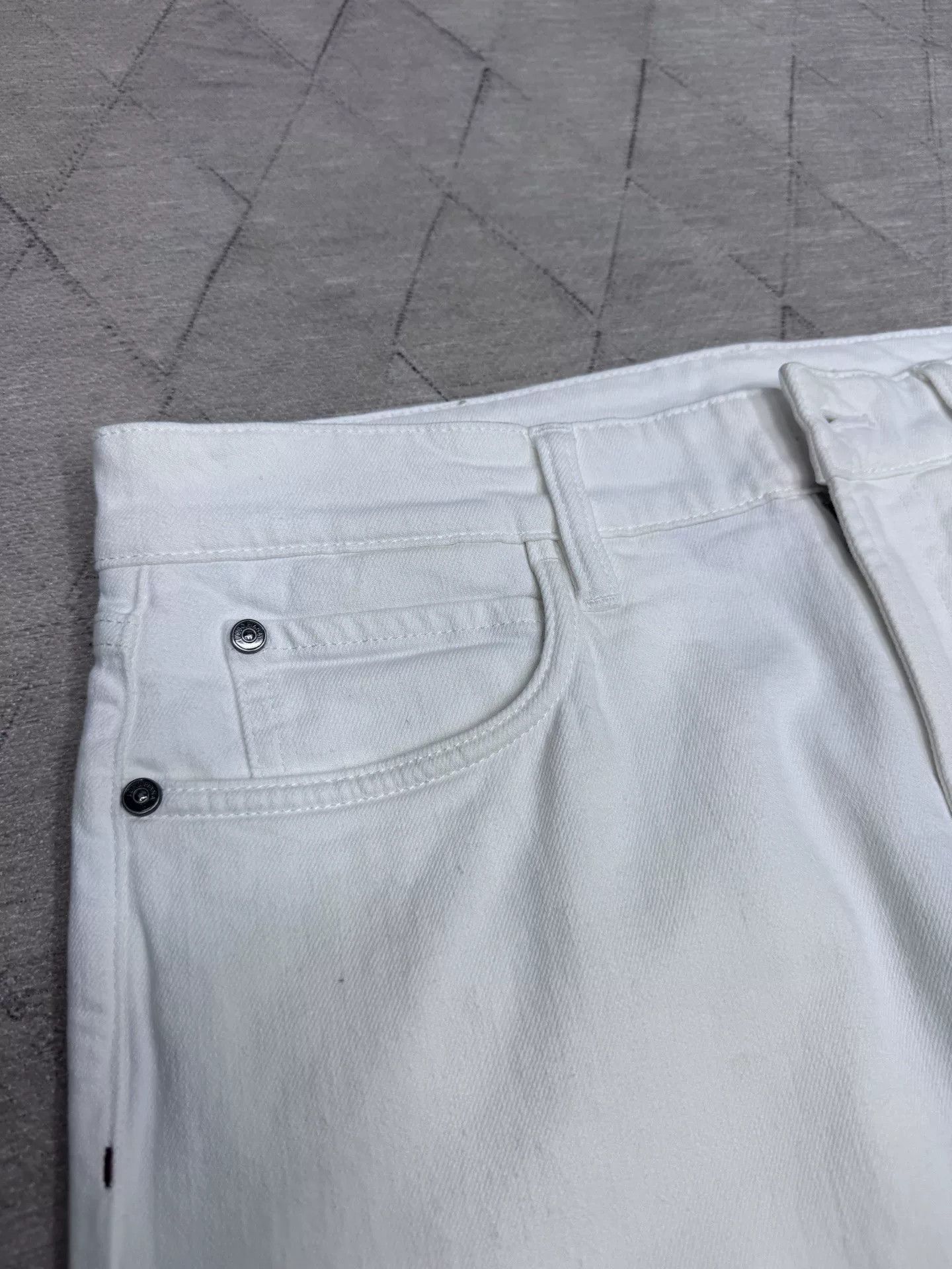 Loro Piana Loro Piana White Jeans Size 32 Size US 32 / EU 48 - 3 Thumbnail