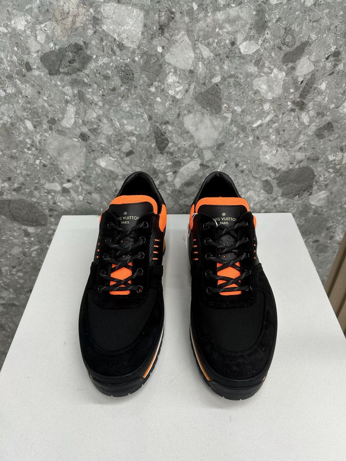 Louis Vuitton LV Black Orange Functional Dad Casual Shoes Size US 6 / EU 39 - 2 Thumbnail
