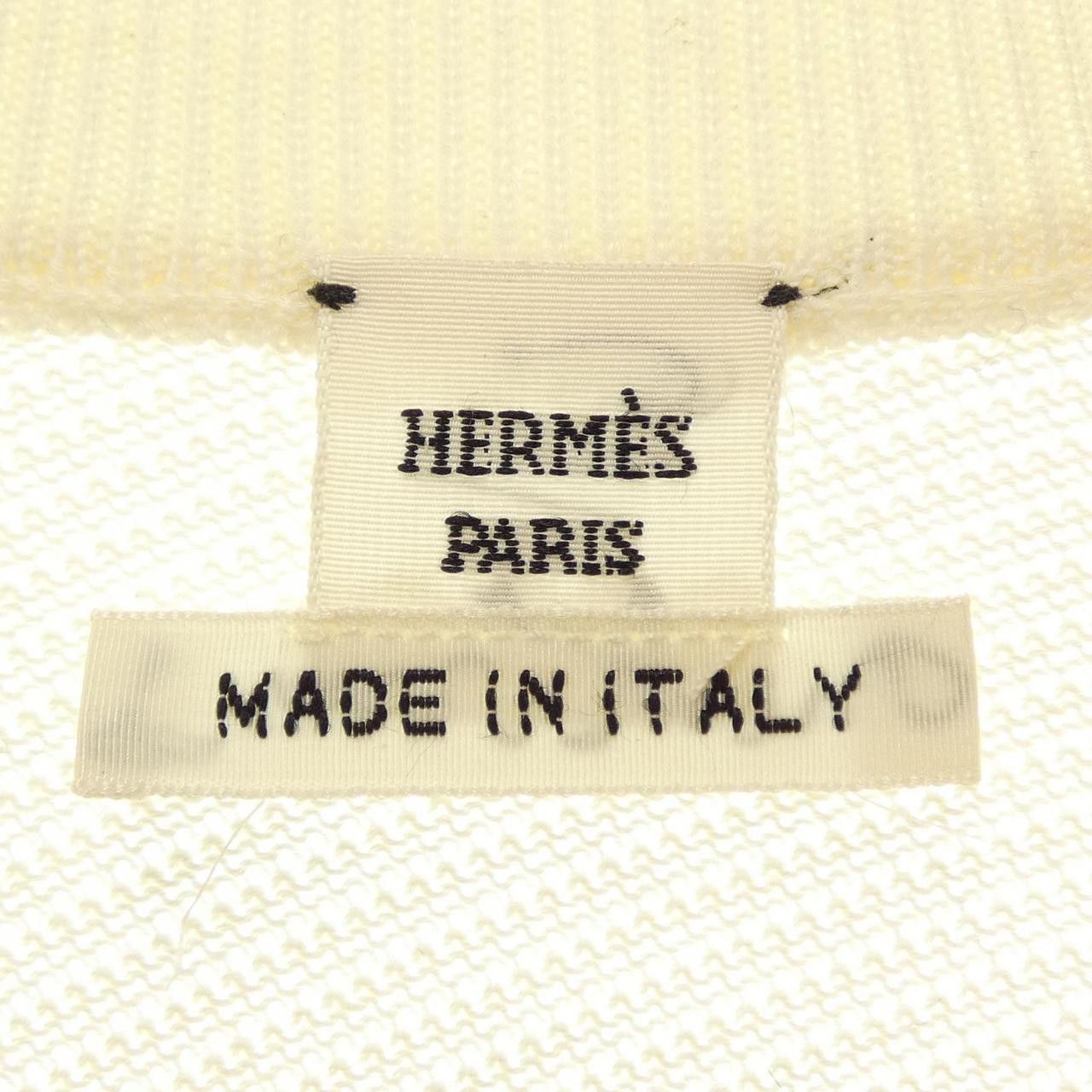 Hermes Hermes Hermes 36 Knit Cardigan Textile Tops DUTY FREE for USA Size ONE SIZE - 4 Thumbnail