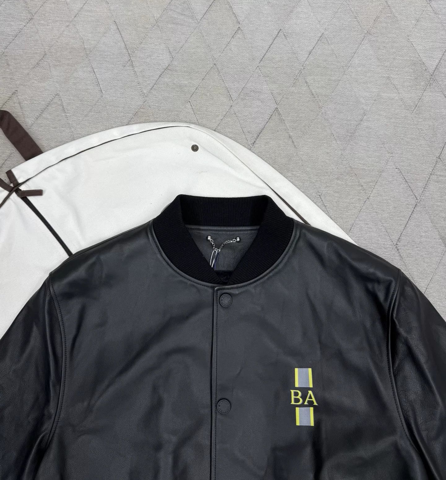 Louis Vuitton LV NBA Lambskin Baseball Leather Jacket Size US L / EU 52-54 / 3 - 2 Thumbnail
