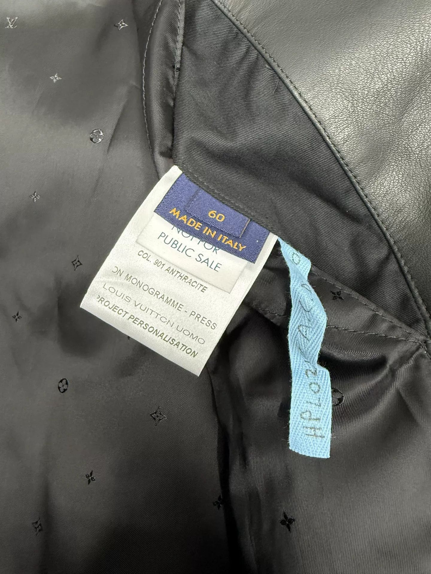 Louis Vuitton LV NBA Lambskin Baseball Leather Jacket Size US L / EU 52-54 / 3 - 8 Thumbnail