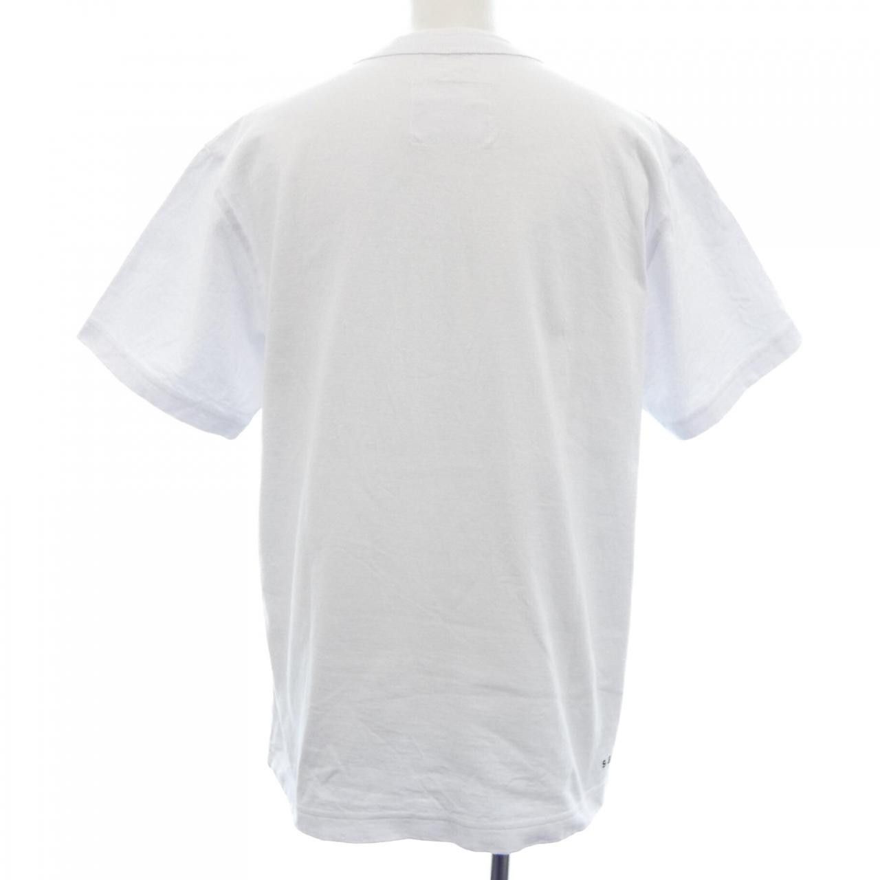 Sacai Sacai Sacai Cotton T Shirt Textile T-Shirts 24-0723S DUTY FREE for USA Size ONE SIZE - 2 Thumbnail