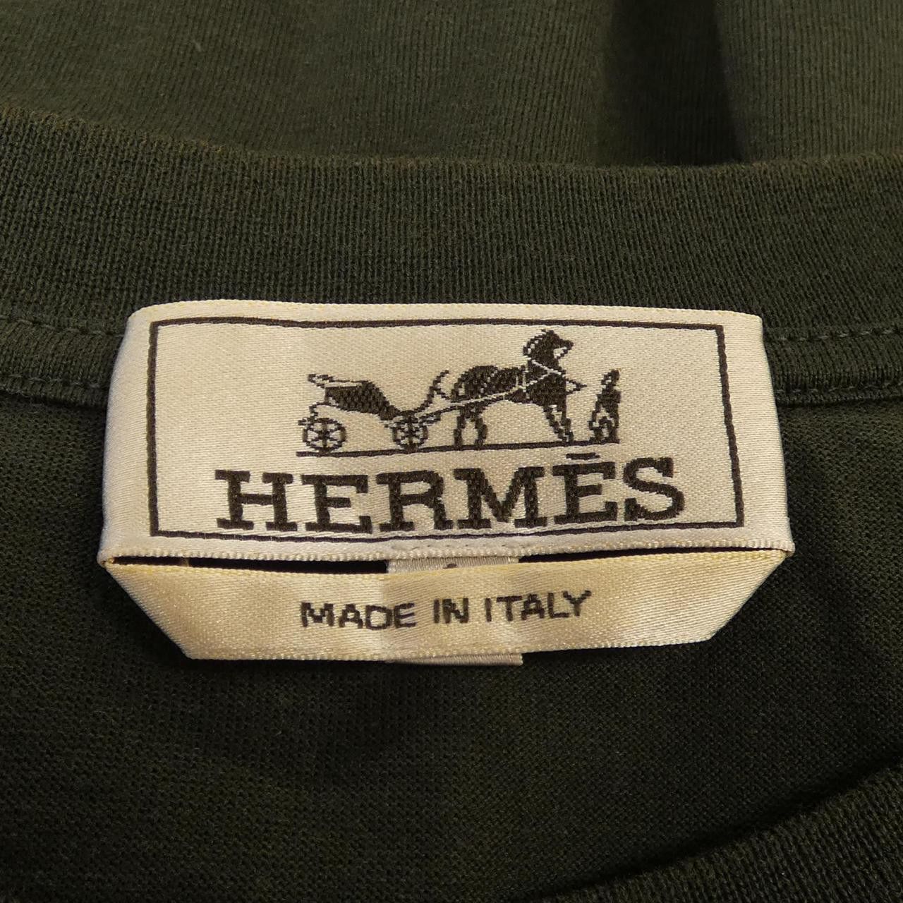 Hermes Hermes Hermes Zouaves et Dragons Cotton T shirt Textile T-Shirts DUTY FREE for USA Size ONE SIZE - 4 Thumbnail