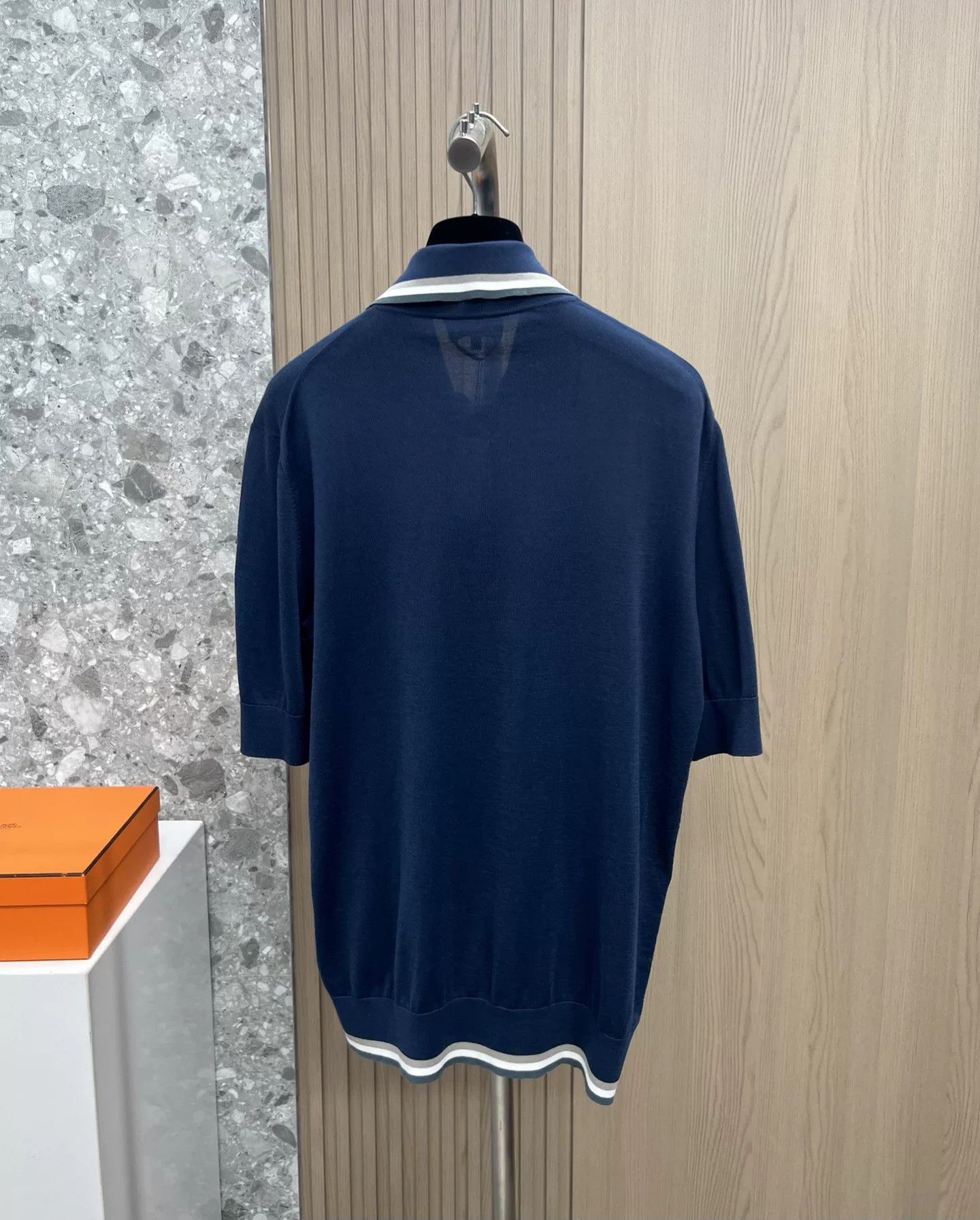 Hermes Hermes Spring Summer Cotton Knit Polo Size US M / EU 48-50 / 2 - 5 Thumbnail