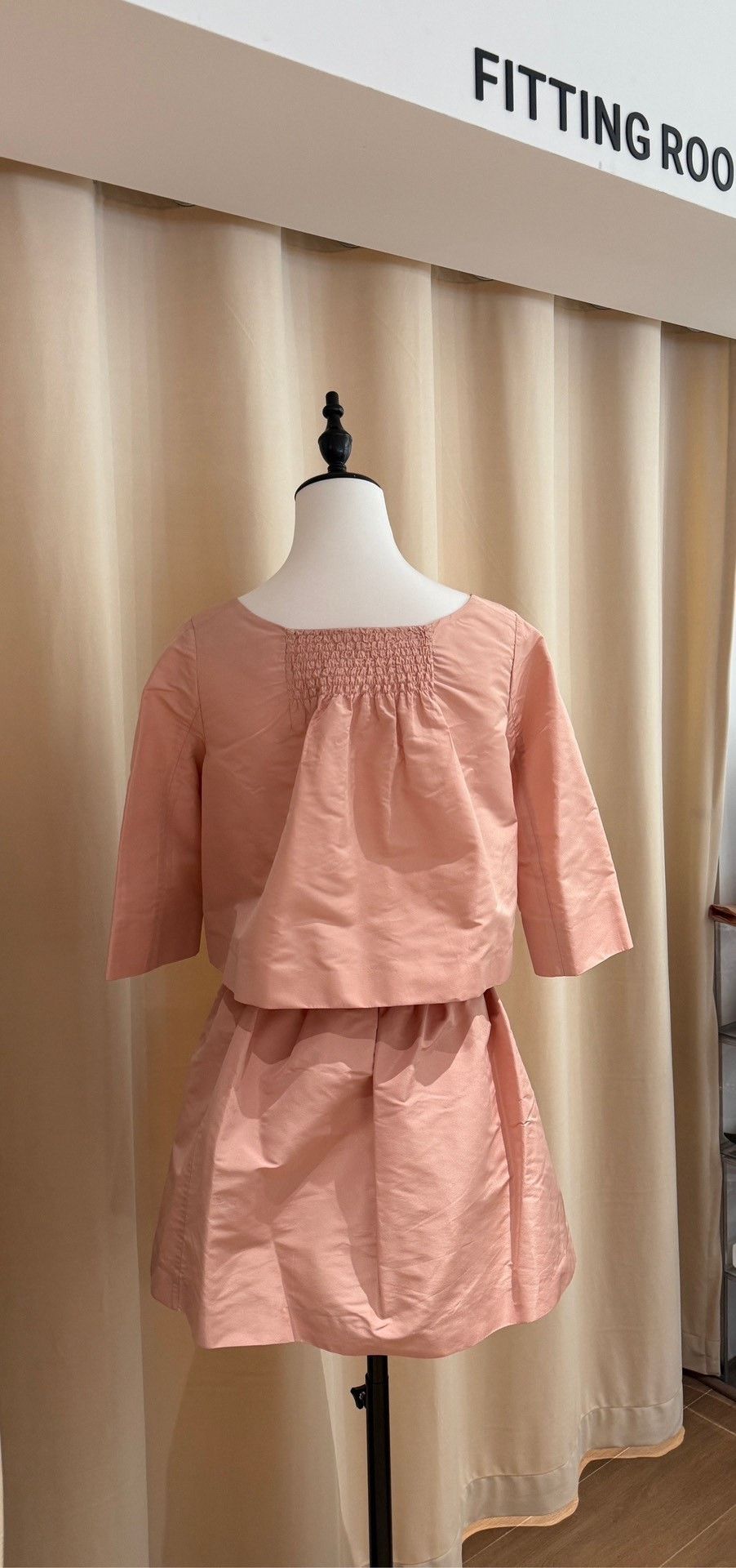 Miu Miu Miumiu Pink Cardigan & Skirt Set Size XS / US 0-2 / IT 36-38 - 2 Thumbnail