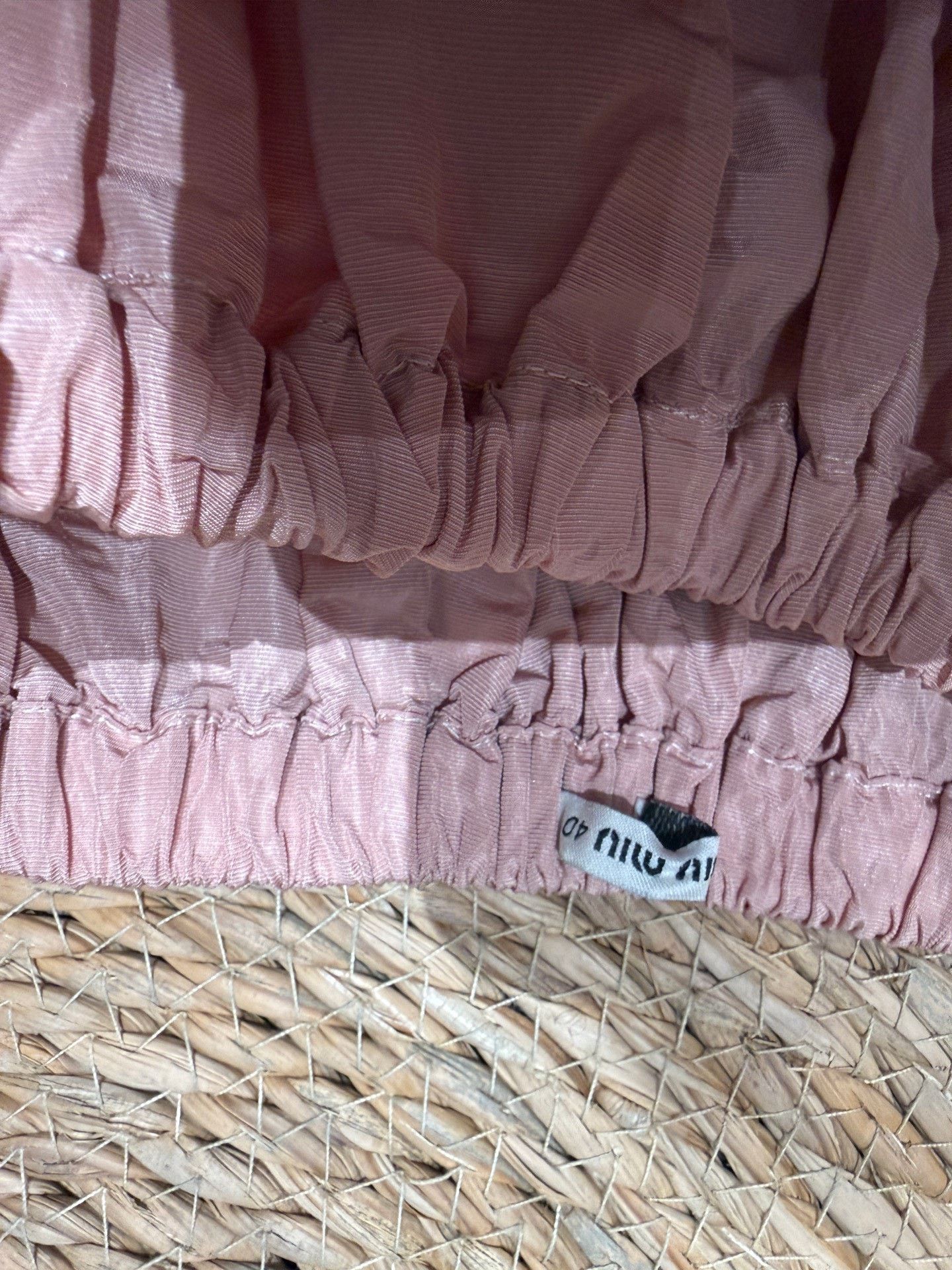Miu Miu Miumiu Pink Cardigan & Skirt Set Size XS / US 0-2 / IT 36-38 - 5 Thumbnail