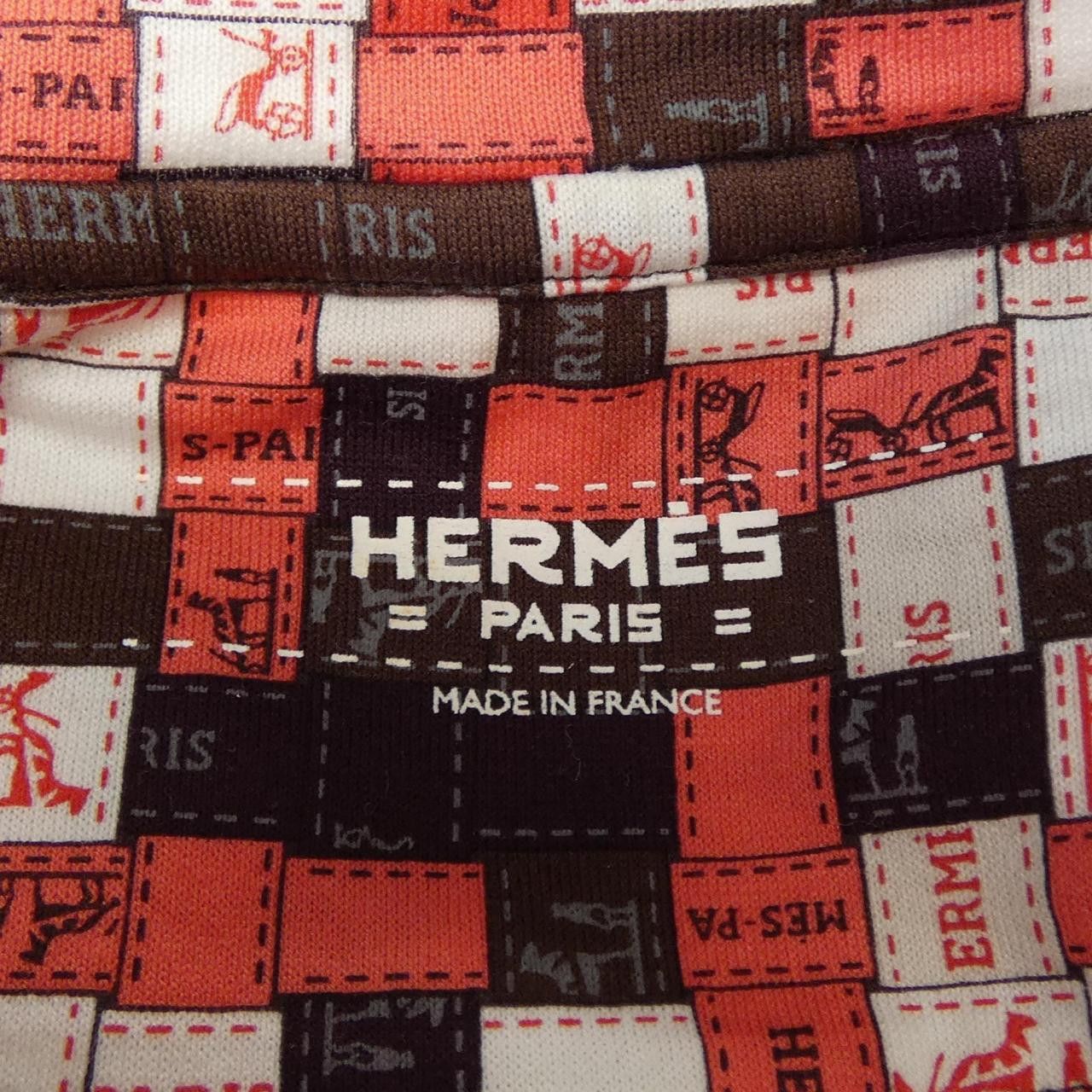 Hermes Hermes Hermes Beaulieu Cotton TShirt Textile T-Shirts DUTY FREE for USA Size ONE SIZE - 4 Thumbnail