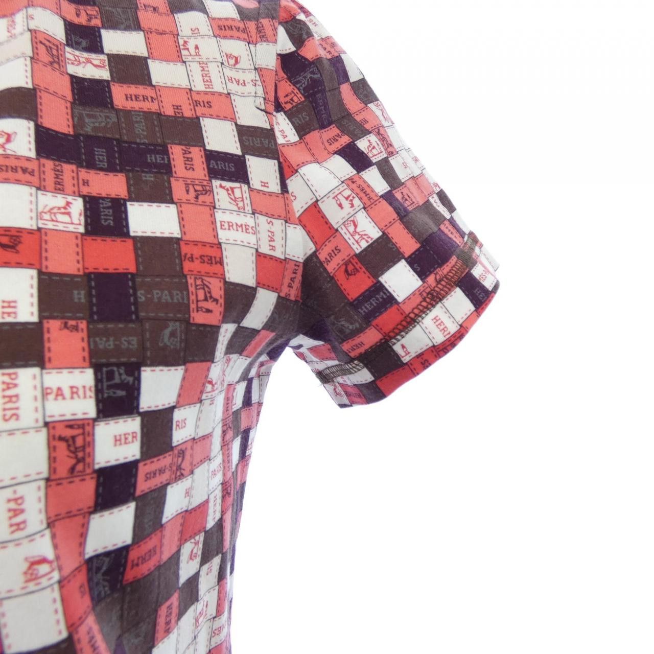 Hermes Hermes Hermes Beaulieu Cotton TShirt Textile T-Shirts DUTY FREE for USA Size ONE SIZE - 6 Thumbnail