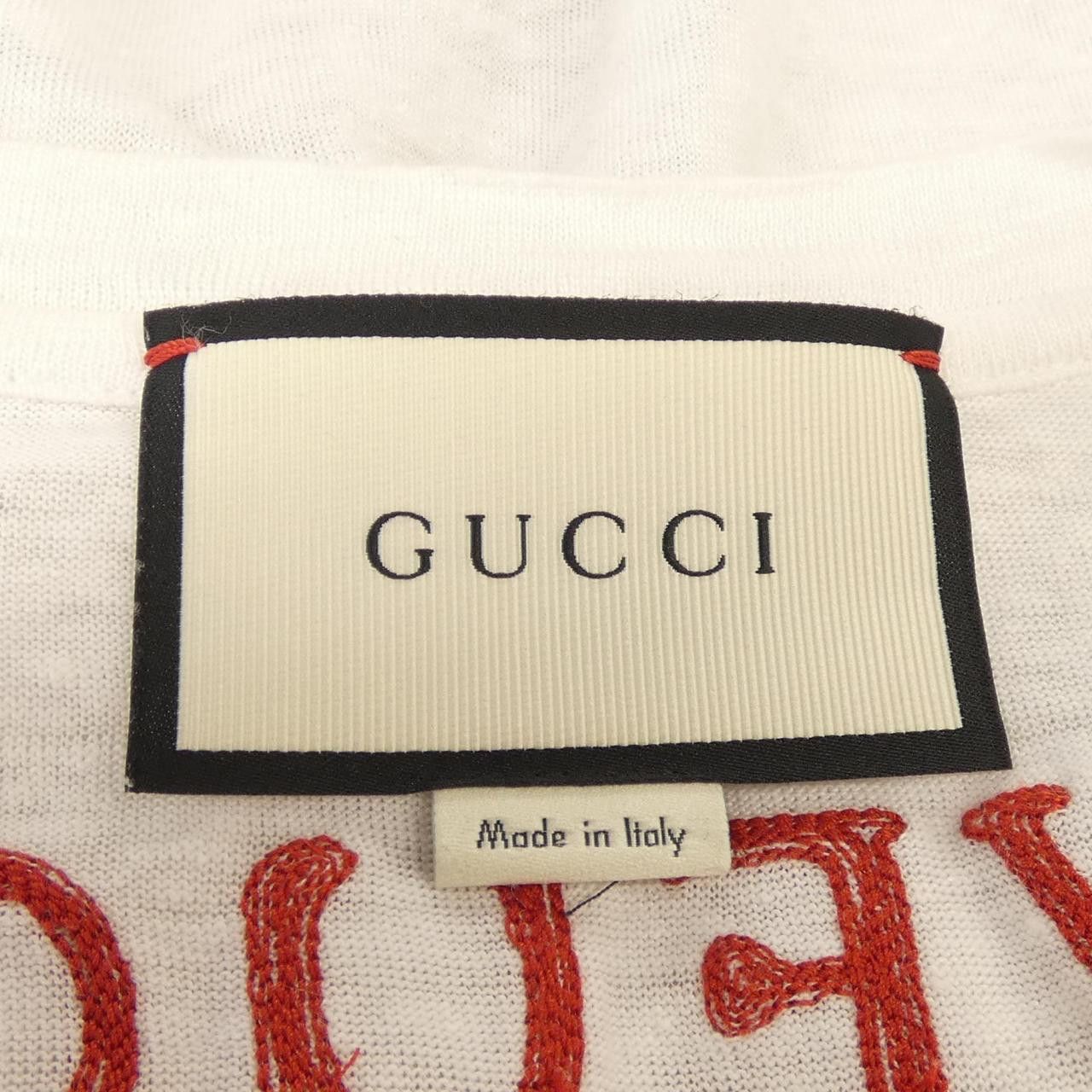 Gucci Gucci Gucci Cotton T Shirt Textile T-Shirts 431278-X5P63 DUTY FREE for USA Size ONE SIZE - 4 Thumbnail