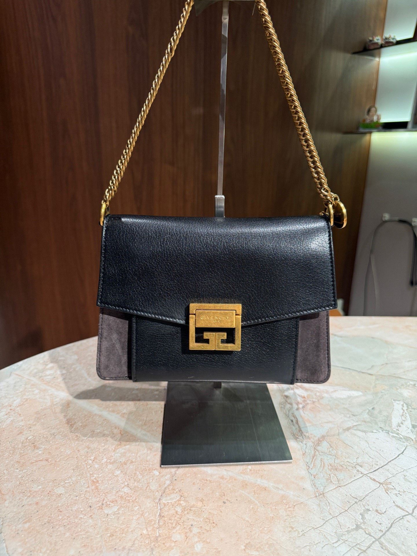 Givenchy Givenchy GV3 Small Sheepskin Crossbody Bag Size ONE SIZE - 2 Thumbnail