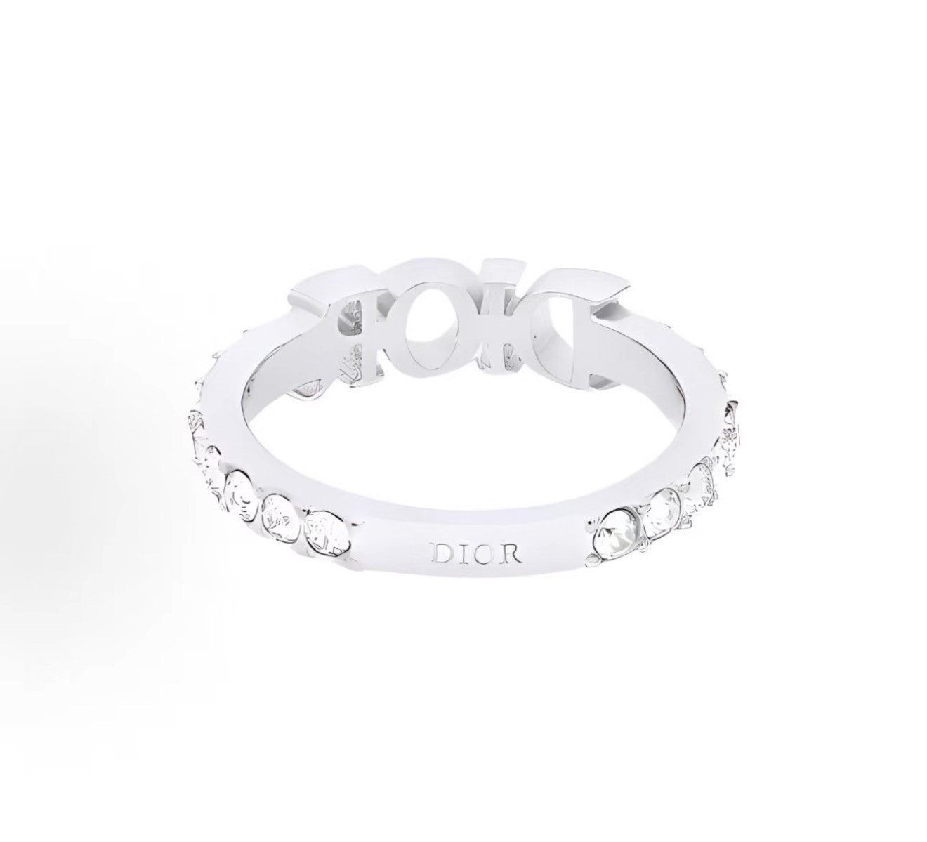 Dior Dior Women's Silver Ring M Size Size ONE SIZE - 9 Thumbnail