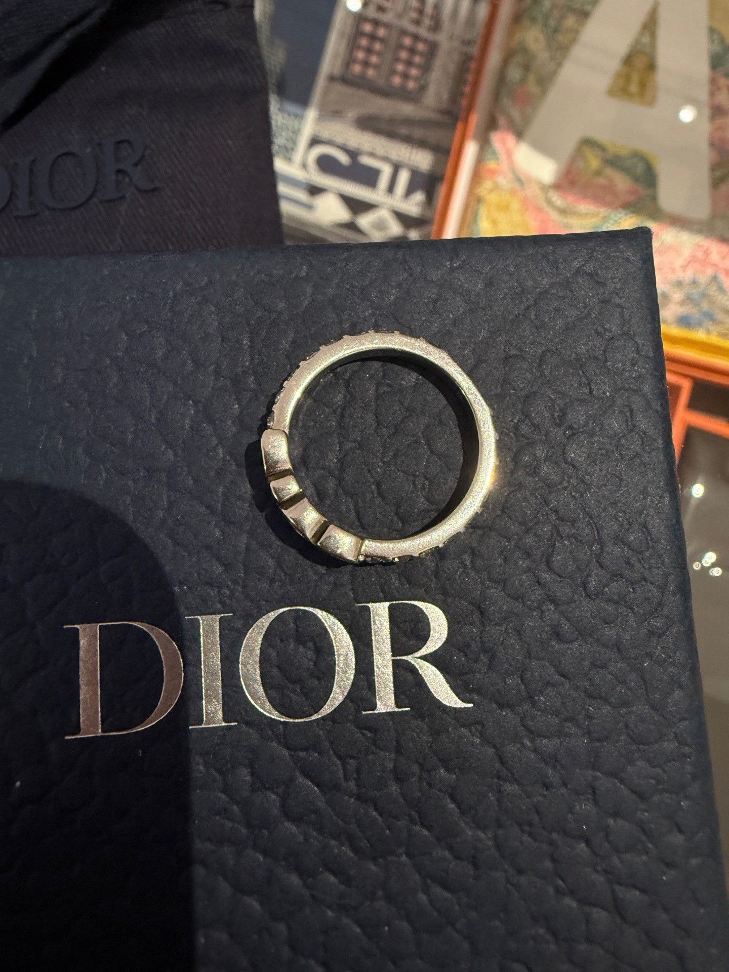 Dior Dior Women's Silver Ring M Size Size ONE SIZE - 2 Thumbnail