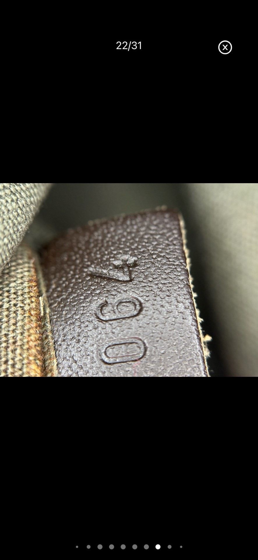 Louis Vuitton LV Green Denim Crossbody Bag Size ONE SIZE - 9 Thumbnail
