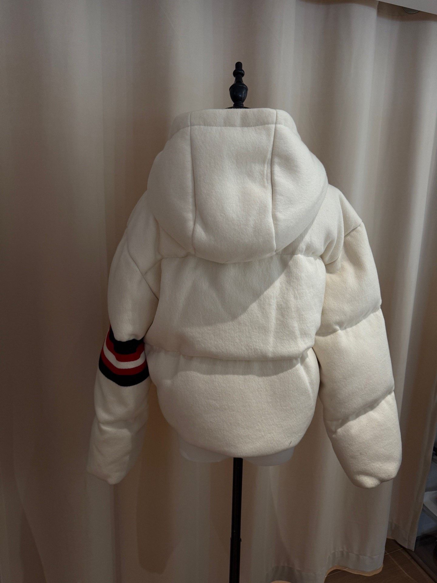 Miu Miu Miumiu Letter Colorblock Hooded Down Jacket Size S / US 4 / IT 40 - 3 Thumbnail