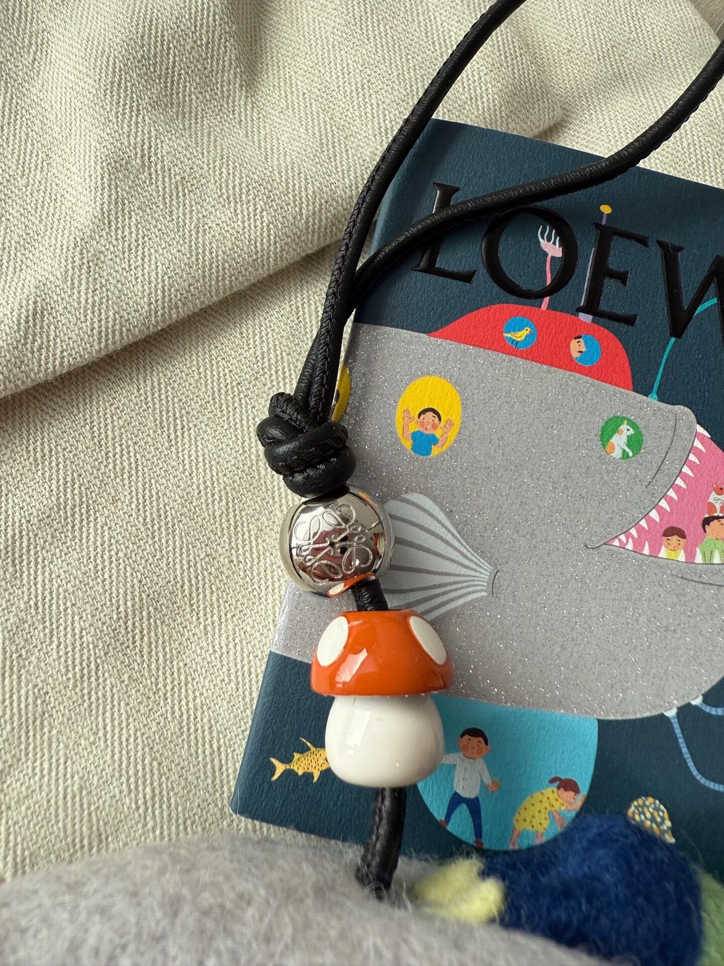 Loewe Loewe x Suna Fujita Whale Bag Charm Size ONE SIZE - 6 Thumbnail