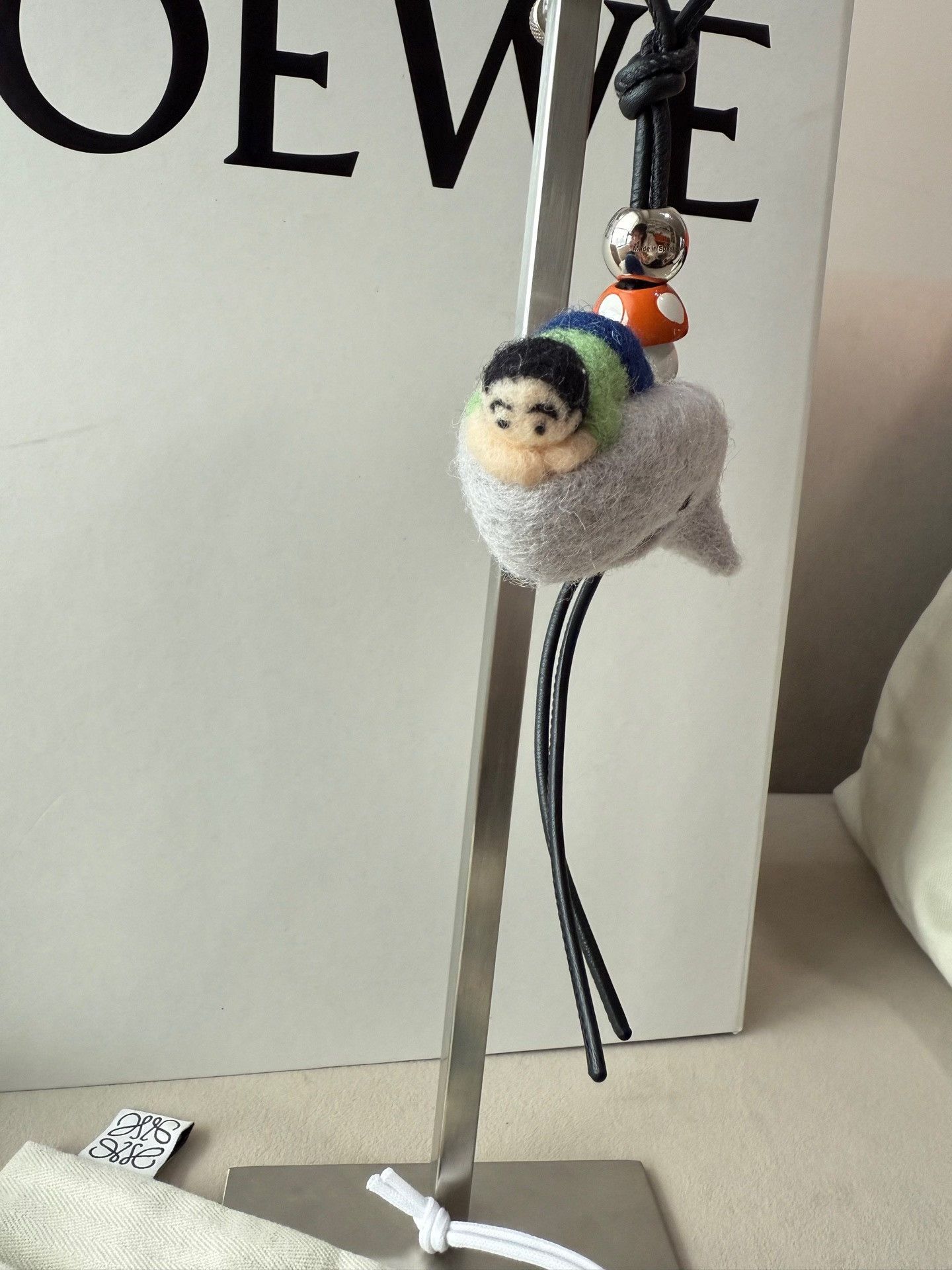 Loewe Loewe x Suna Fujita Whale Bag Charm Size ONE SIZE - 4 Thumbnail