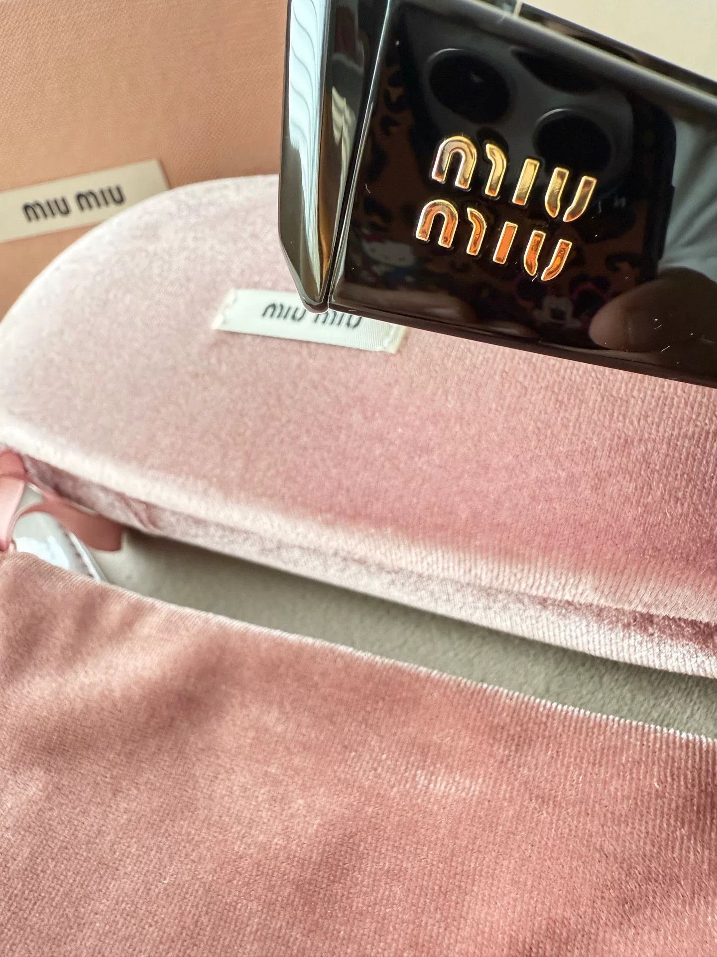 Miu Miu Miumiu Retro Cat-Eye Sunglasses Size ONE SIZE - 7 Thumbnail