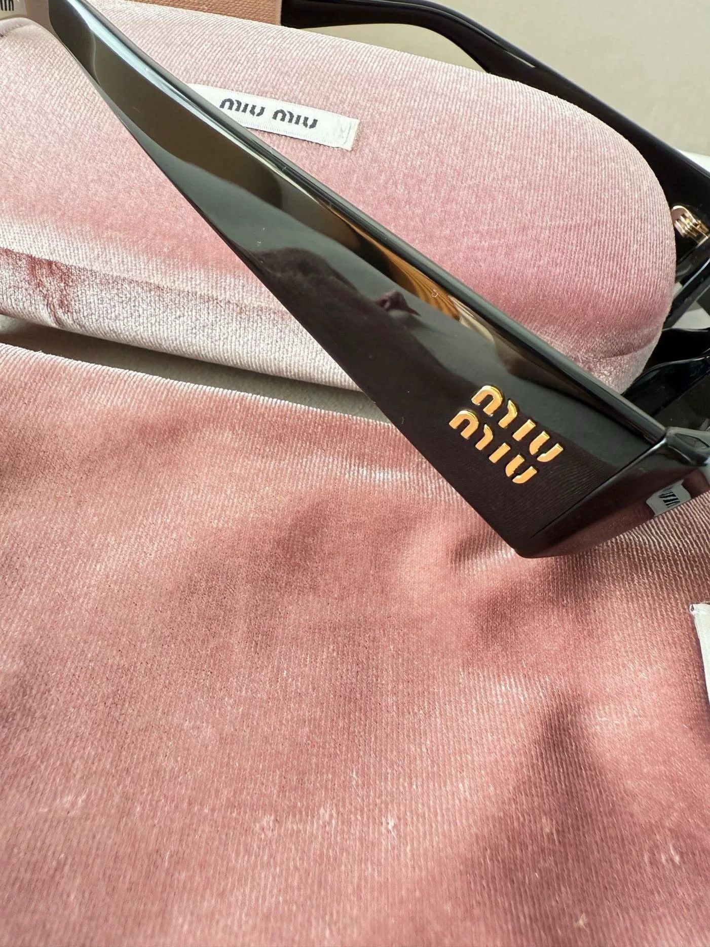 Miu Miu Miumiu Retro Cat-Eye Sunglasses Size ONE SIZE - 4 Thumbnail