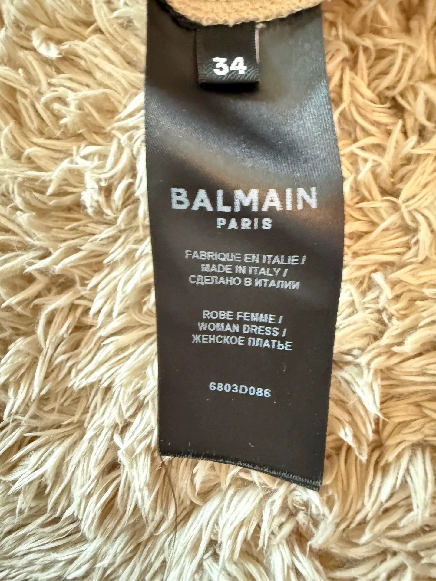 Balmain Balmain Utility Style Midi Dress Size XXS / US 00 / IT 34 - 8 Thumbnail