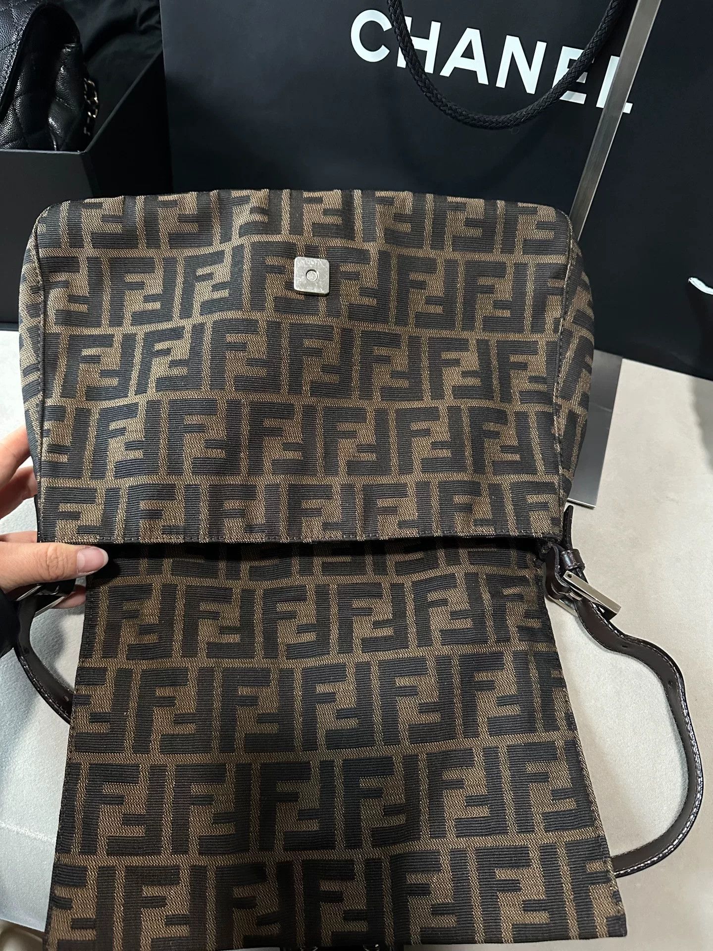 Fendi Fendi Double F Vintage Bag Size ONE SIZE - 7 Thumbnail