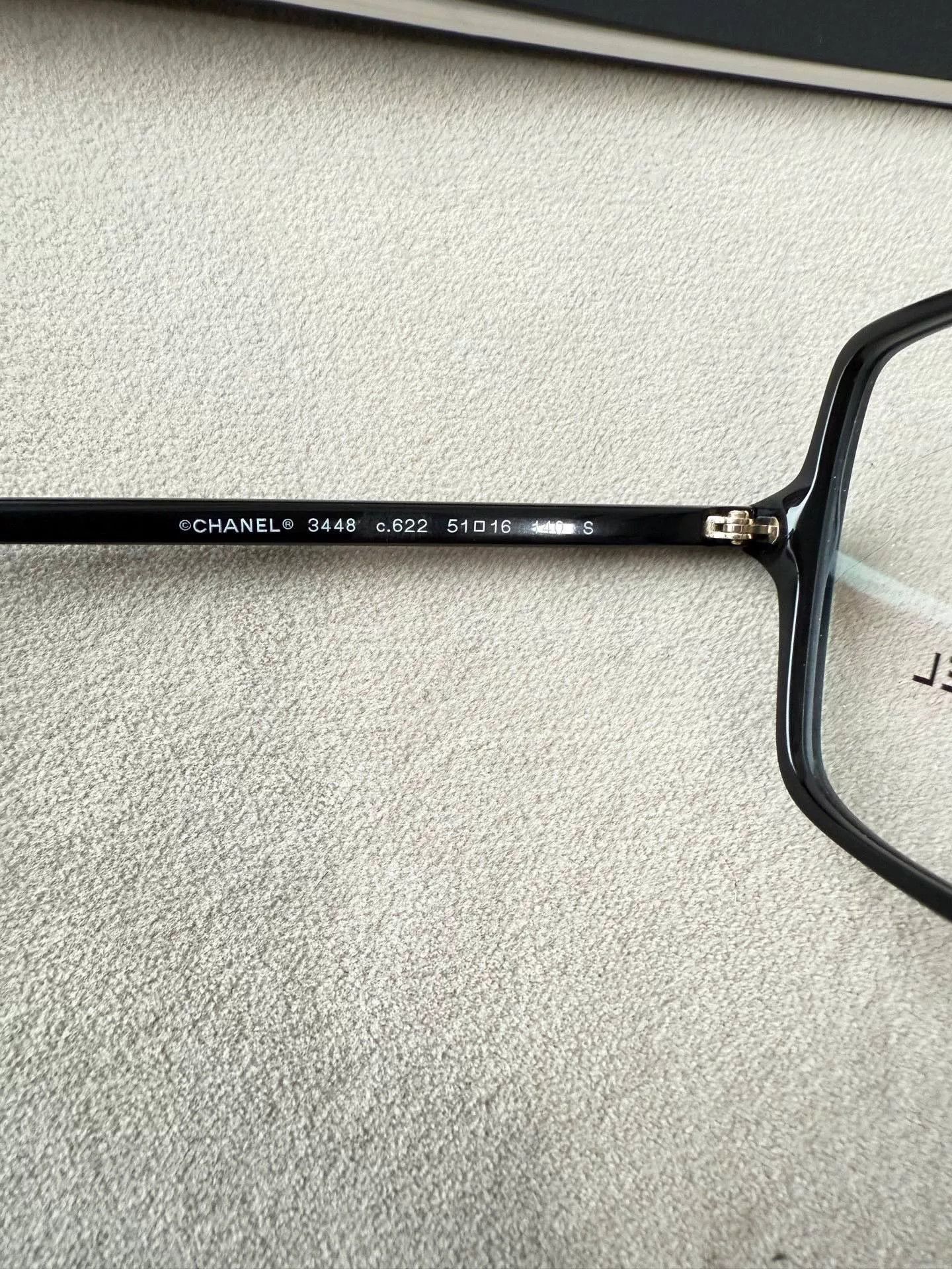 Chanel Chanel CH3448 Eyeglasses Frame Size ONE SIZE - 4 Thumbnail