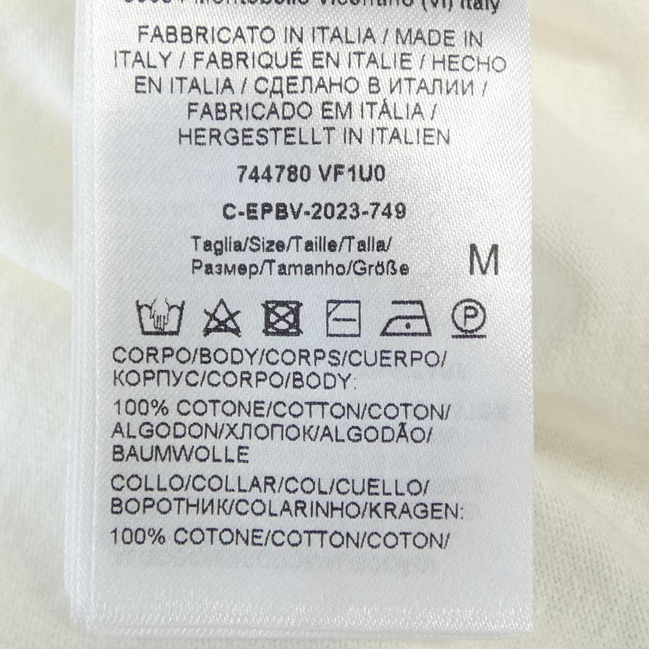 Bottega Veneta Bottega Veneta Bottega Veneta Cotton T shirt Textile T-Shirts 744780VF1U0 DUTY FREE for USA Size ONE SIZE - 3 Thumbnail