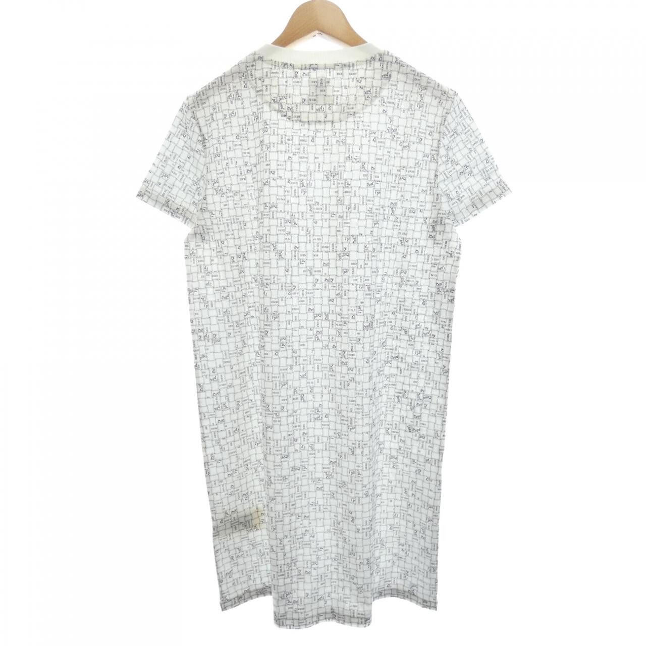 Hermes Hermes Hermes Bolduc Dress Textile Dresses DUTY FREE for USA Size ONE SIZE - 2 Thumbnail