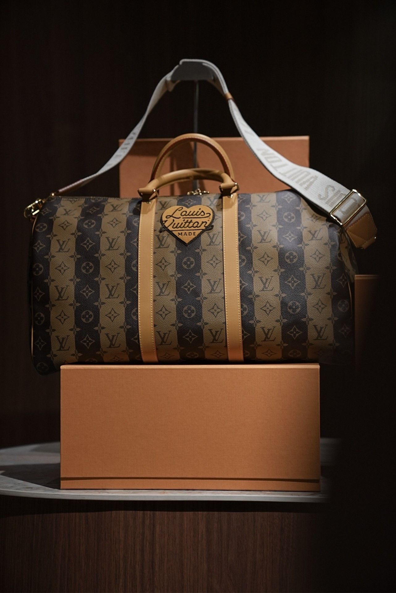 Louis Vuitton Louis Vuitton x Nigo Keepall 50 Size ONE SIZE - 4 Thumbnail