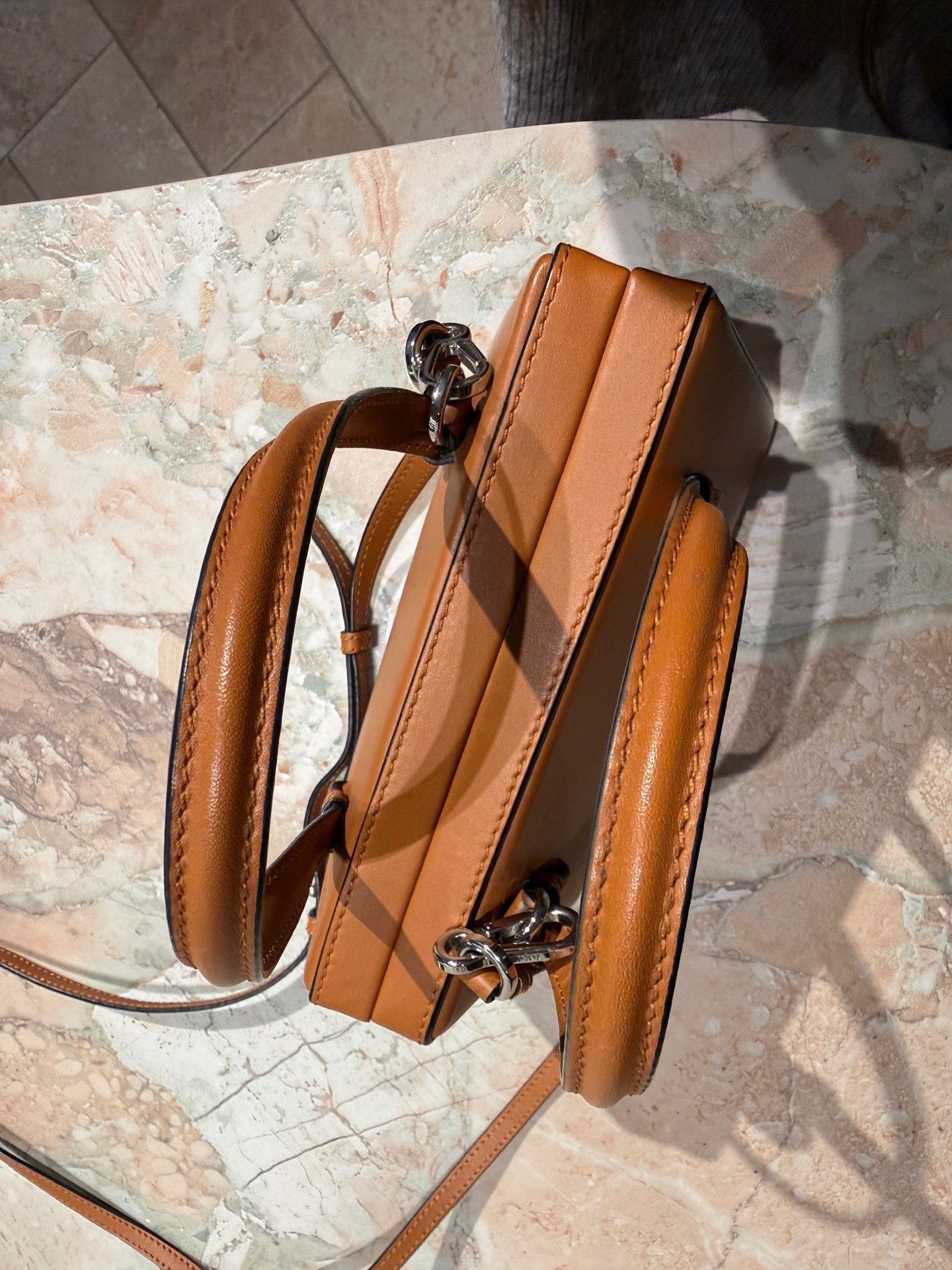 Loewe Loewe Caramel Mini Clip Bag Size ONE SIZE - 6 Thumbnail