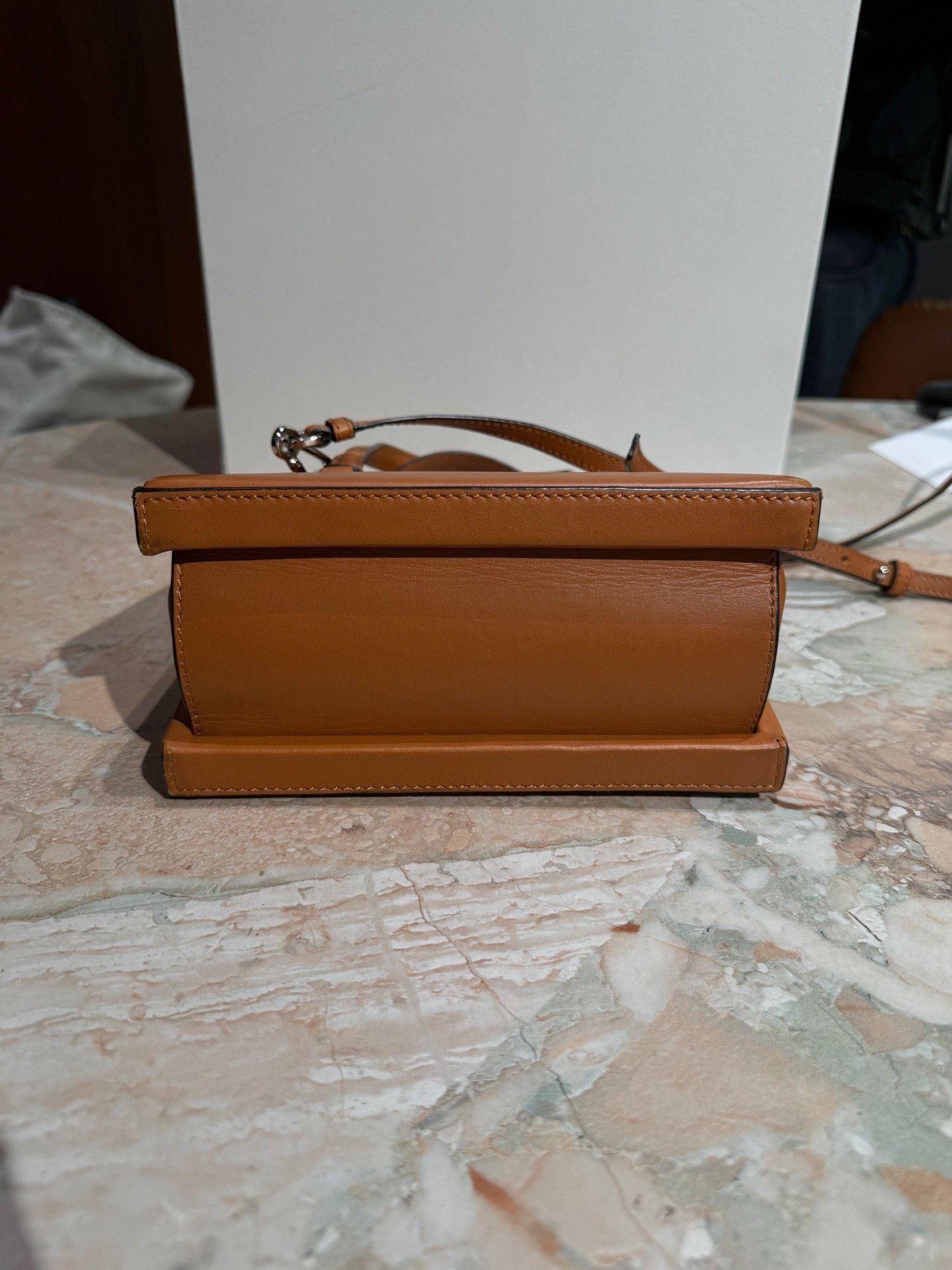 Loewe Loewe Caramel Mini Clip Bag Size ONE SIZE - 5 Thumbnail