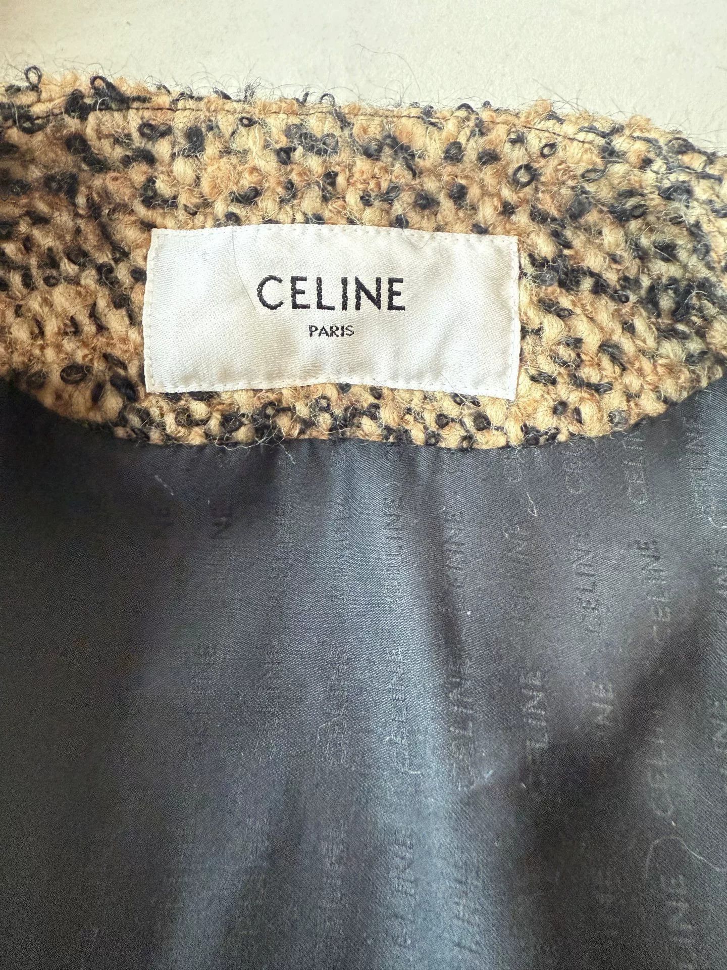 Celine Celine Brown Gold Buckle Long Women's Coat Size S / US 4 / IT 40 - 3 Thumbnail