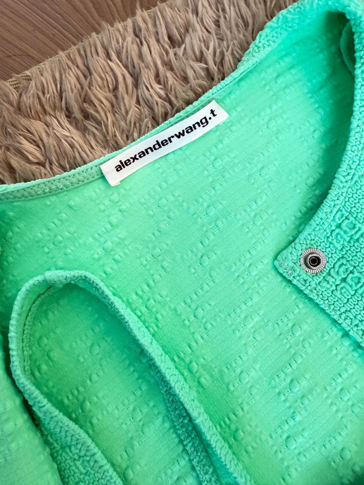 Alexander Wang Alexander Wang Green Backless Slip Dress Size S / US 4 / IT 40 - 2 Thumbnail