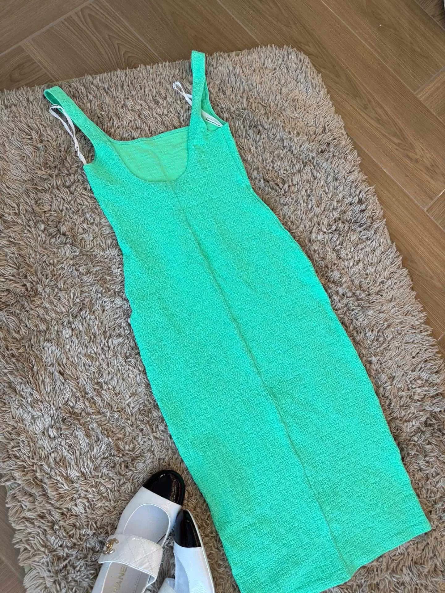 Alexander Wang Alexander Wang Green Backless Slip Dress Size S / US 4 / IT 40 - 5 Thumbnail