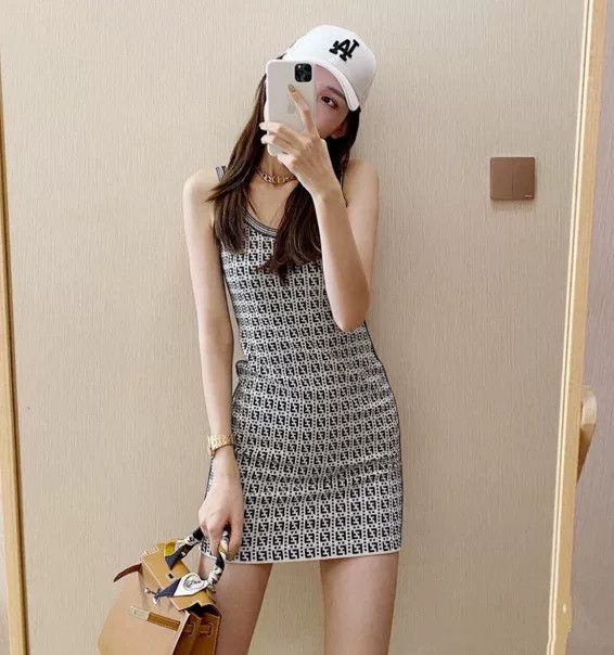 Fendi FENDI Classic Knit Dress Size S / US 4 / IT 40 - 8 Thumbnail