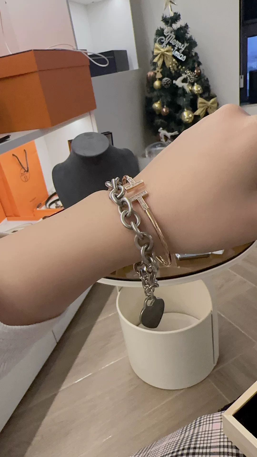 Tiffany & Co. Tiffany Heart 925 Silver Bracelet Size ONE SIZE - 4 Thumbnail