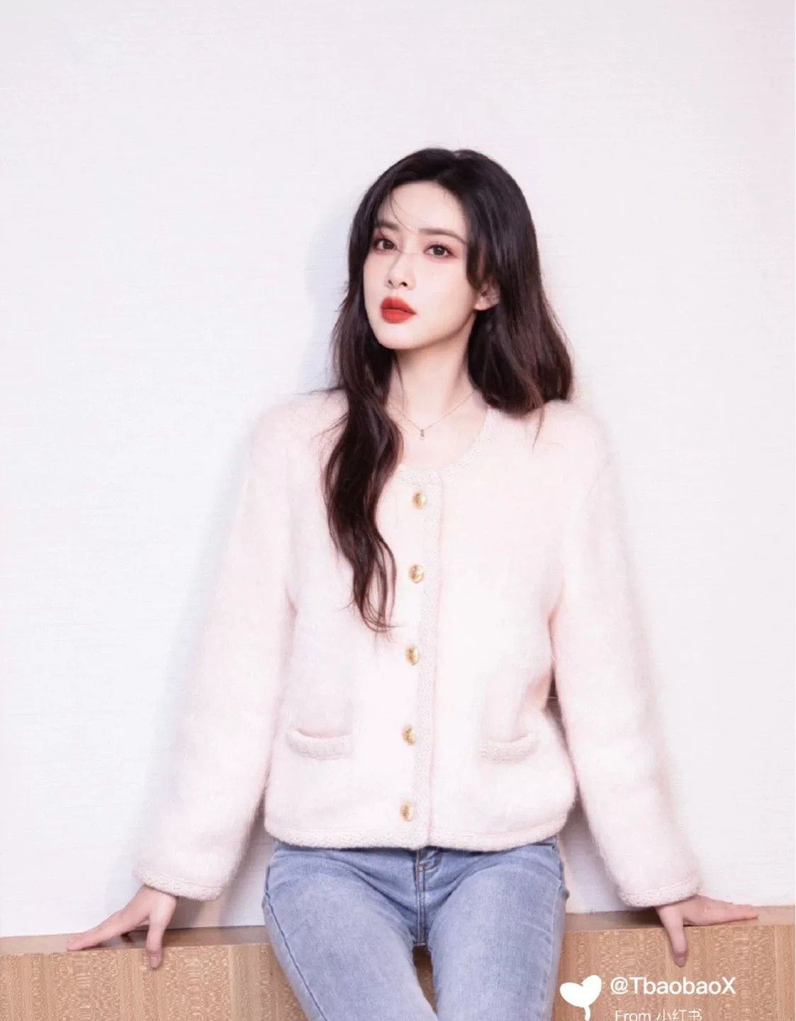 Celine Celine Nude Pink Gold Button Cardigan Size M / US 6-8 / IT 42-44 - 5 Thumbnail