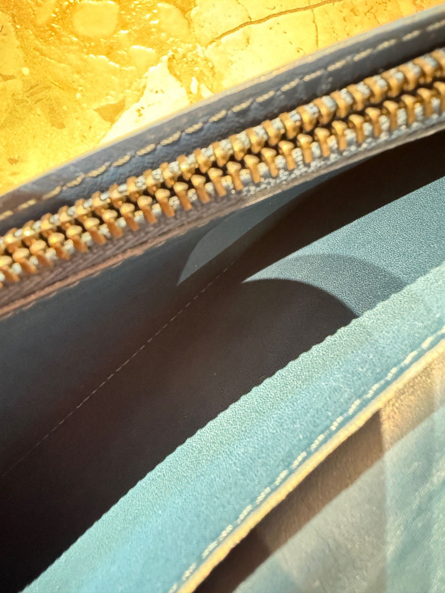 Louis Vuitton LV Damier Blue Long Wallet Size ONE SIZE - 4 Thumbnail