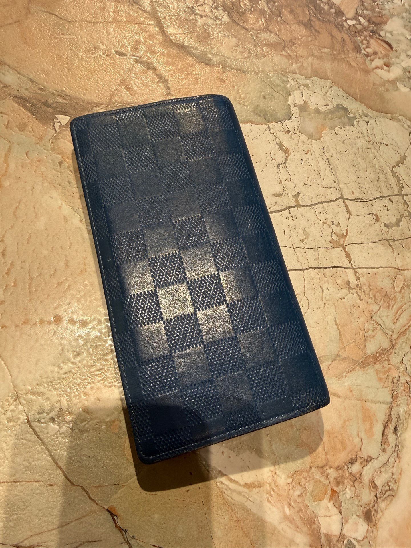 Louis Vuitton LV Damier Blue Long Wallet Size ONE SIZE - 2 Thumbnail