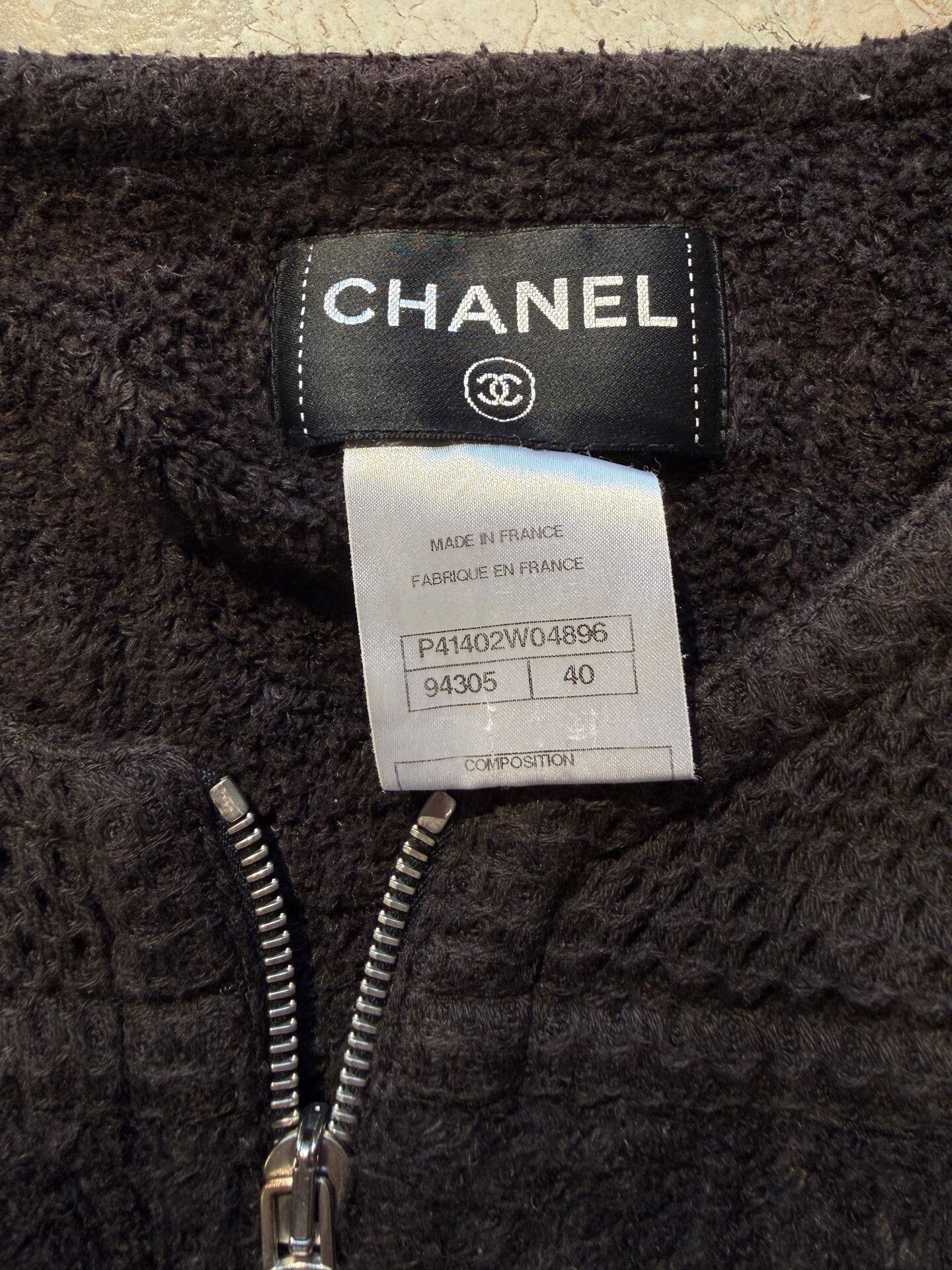 Chanel Chanel Black Vest Size 40 Size S / US 4 / IT 40 - 3 Thumbnail