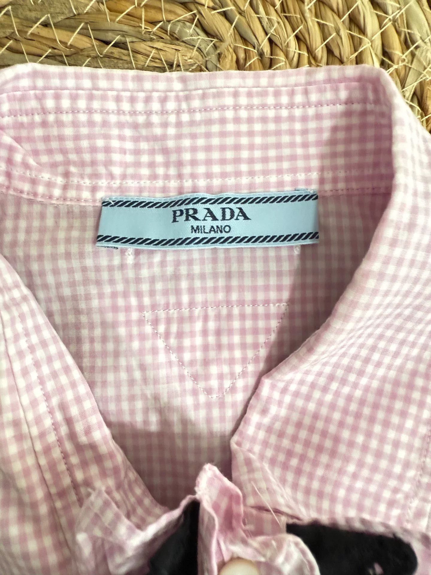 Prada Prada Sleeveless Short Shirt Removable Ruffle Size L / US 10 / IT 46 - 4 Thumbnail