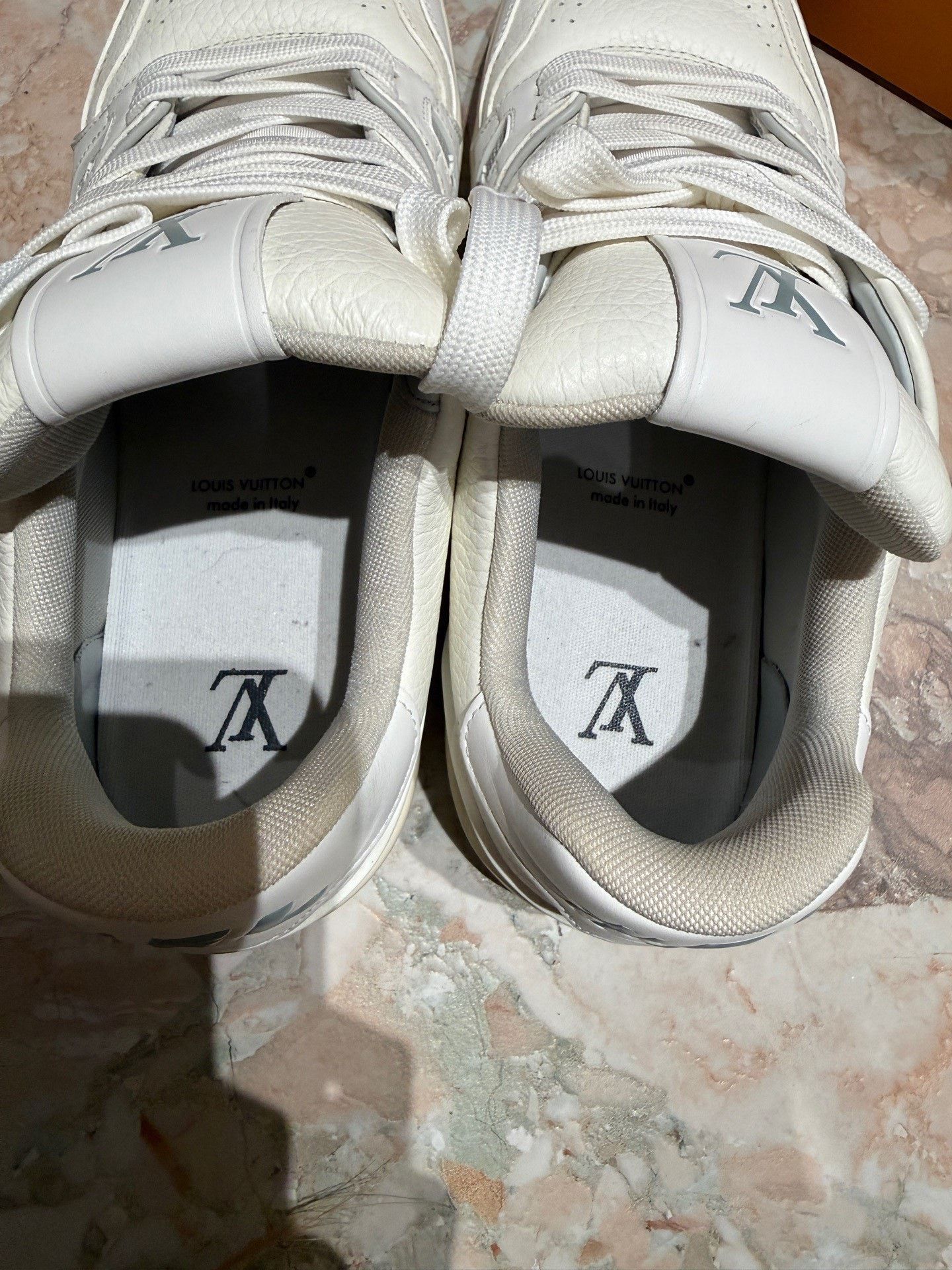 Louis Vuitton LV Trainer Low White Cement Size US 10 / EU 43 - 5 Thumbnail