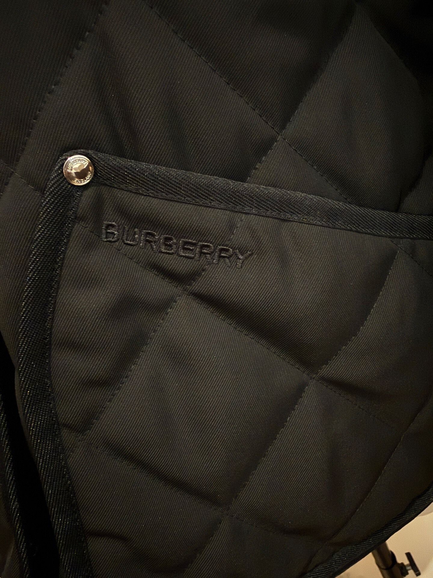 Burberry Burberry Black Quilted Jacket XS Size XS / US 0-2 / IT 36-38 - 4 Thumbnail