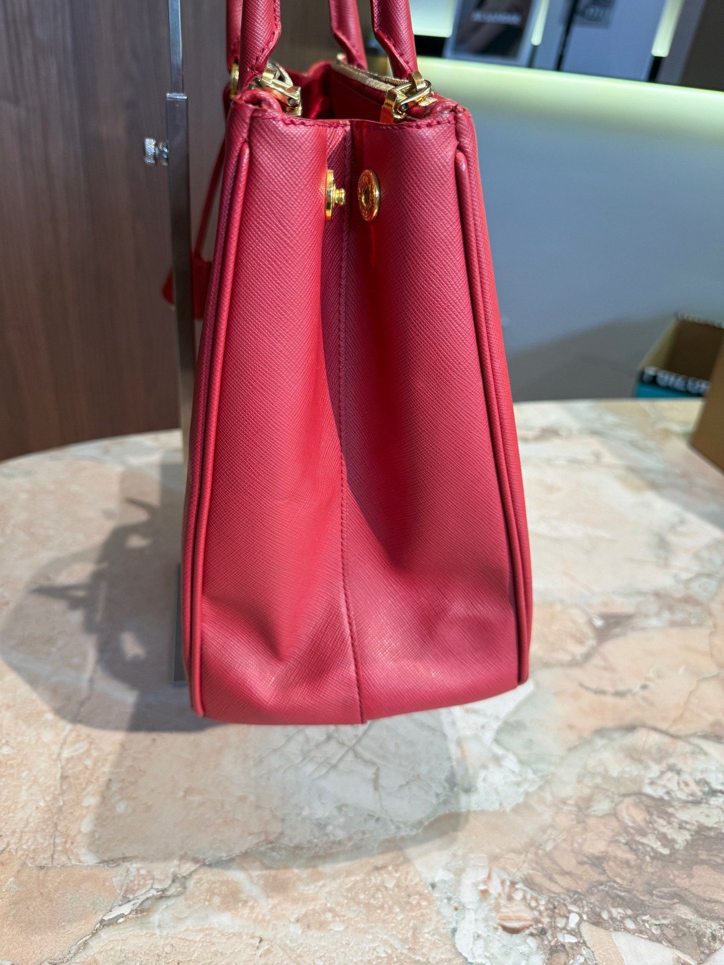 Prada Prada Red Killer Bag Large Size ONE SIZE - 4 Thumbnail
