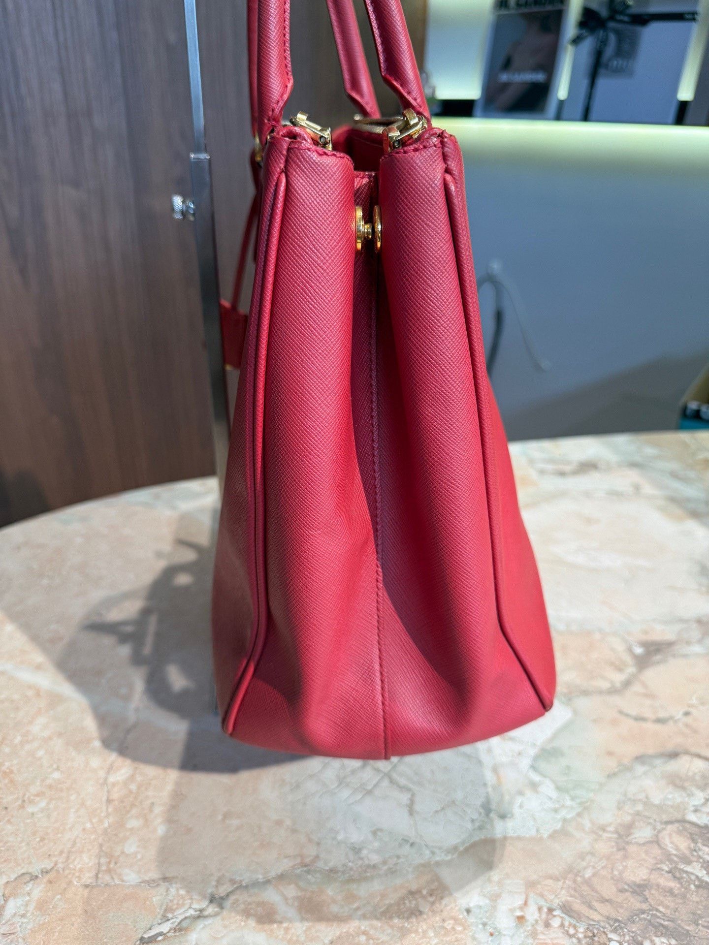 Prada Prada Red Killer Bag Large Size ONE SIZE - 3 Thumbnail