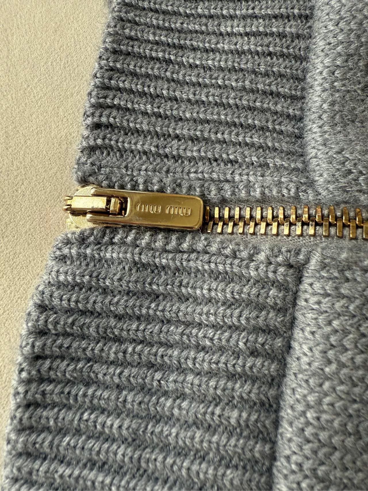 Miu Miu Miu Miu Wool Knit Sweater Size S / US 4 / IT 40 - 3 Thumbnail