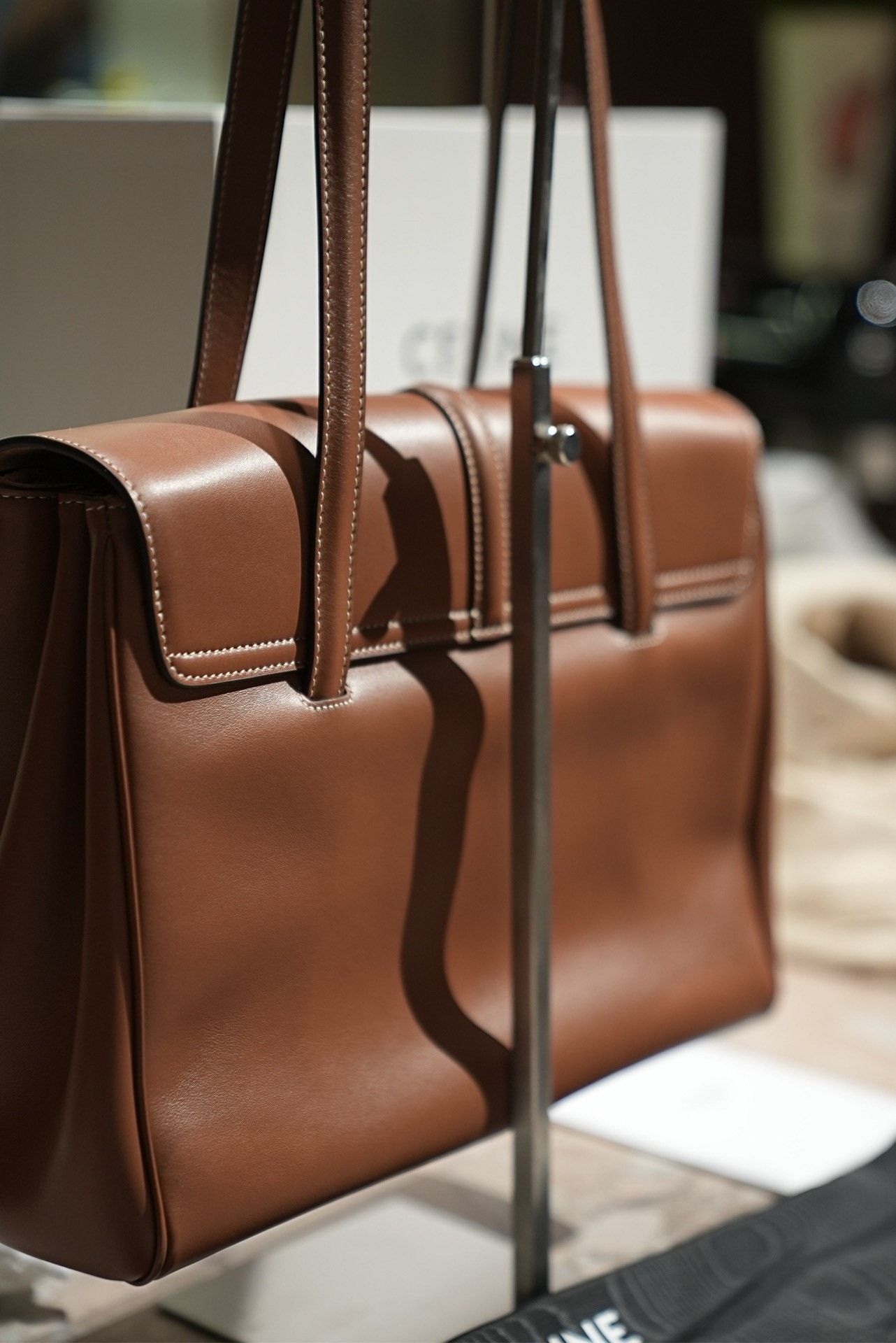 Celine Celine Soft16 Leather Shoulder Bag Size ONE SIZE - 6 Thumbnail