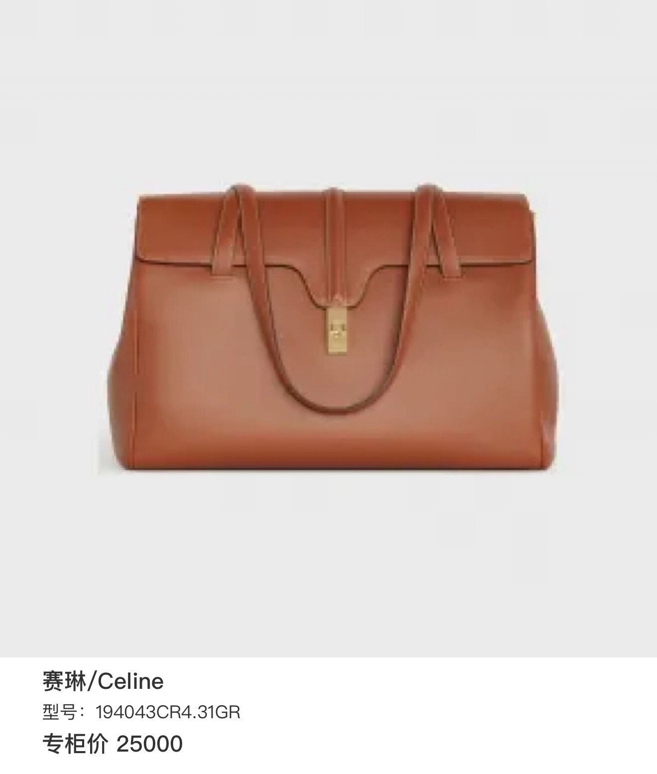 Celine Celine Soft16 Leather Shoulder Bag Size ONE SIZE - 9 Thumbnail